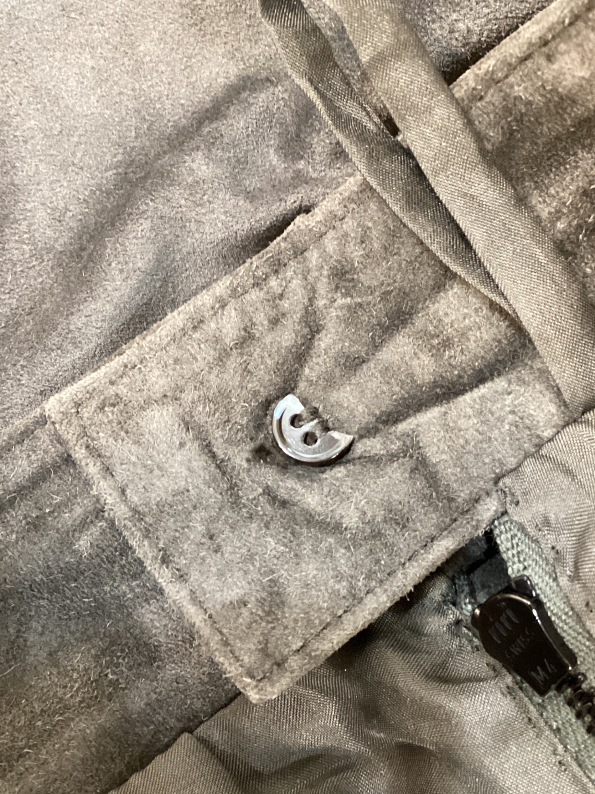 中古・古着通販】HERMES (エルメス) カーフスキンスウェードマキシ