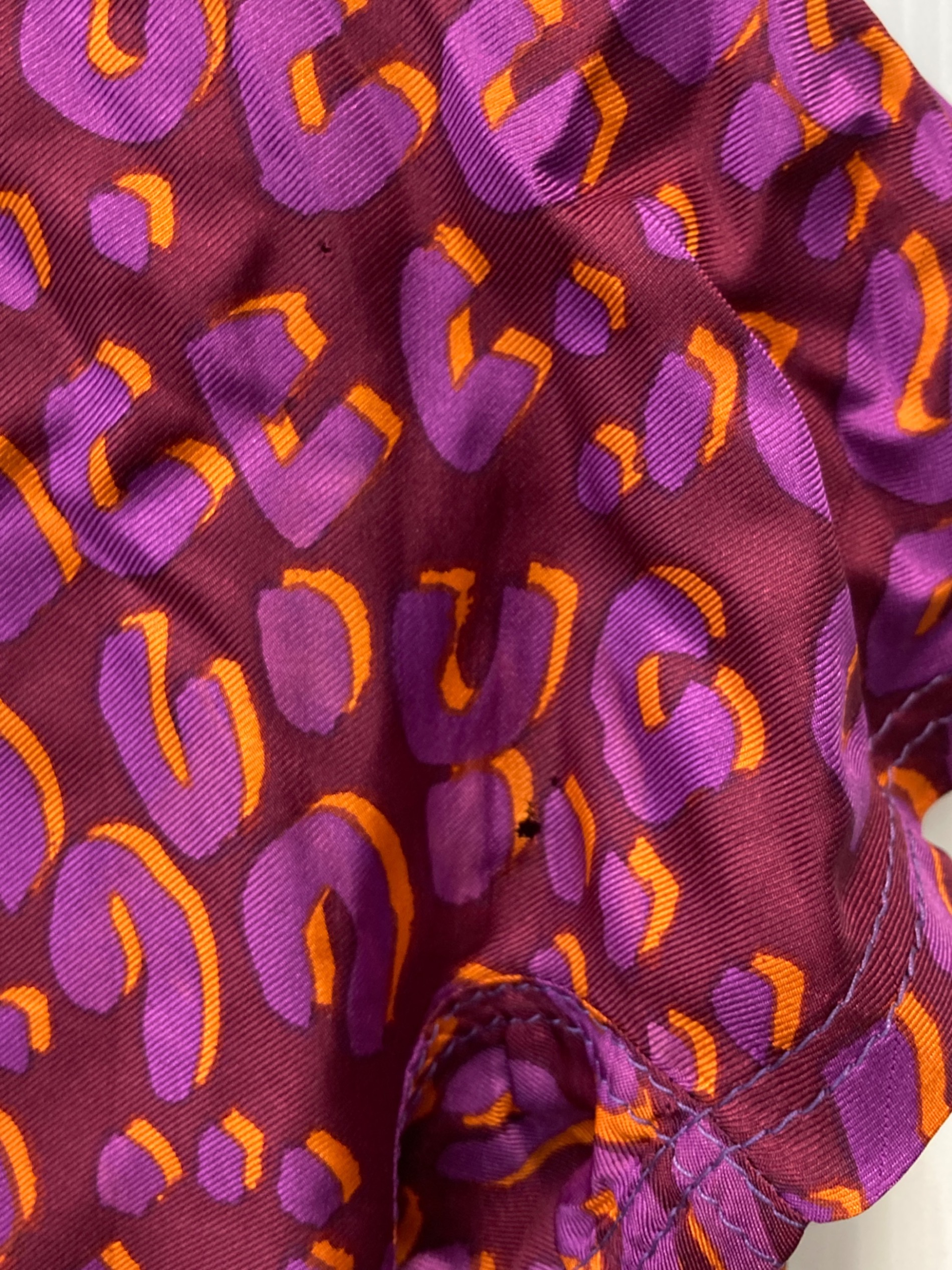 中古・古着通販】LOUIS VUITTON (ルイ ヴィトン) 半袖レオパードシルク