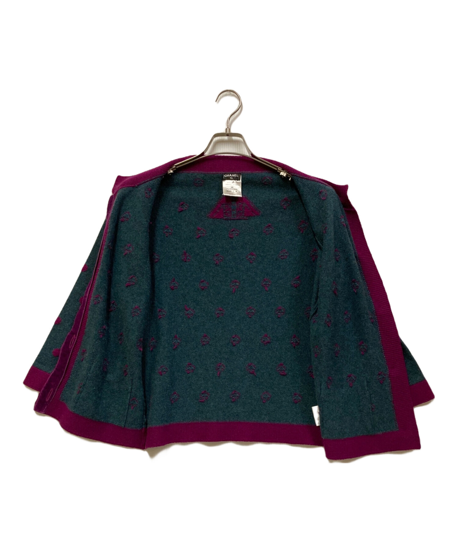 中古・古着通販】CHANEL (シャネル) ココマークボタンカシミヤニット