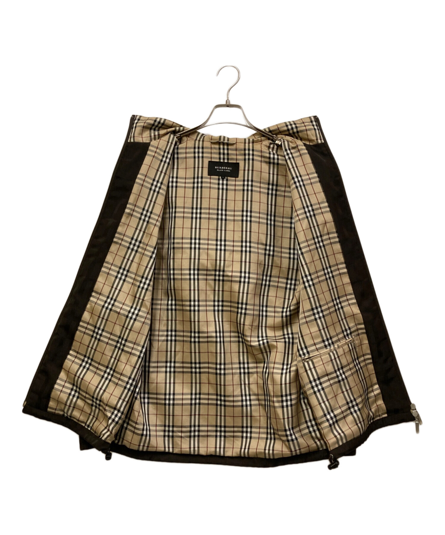 BURBERRY BLACK LABEL ジップアップジャケット　バーバリー 中古・古着通販】BURBERRY BLACK LABEL (バーバリーブラックレーベル