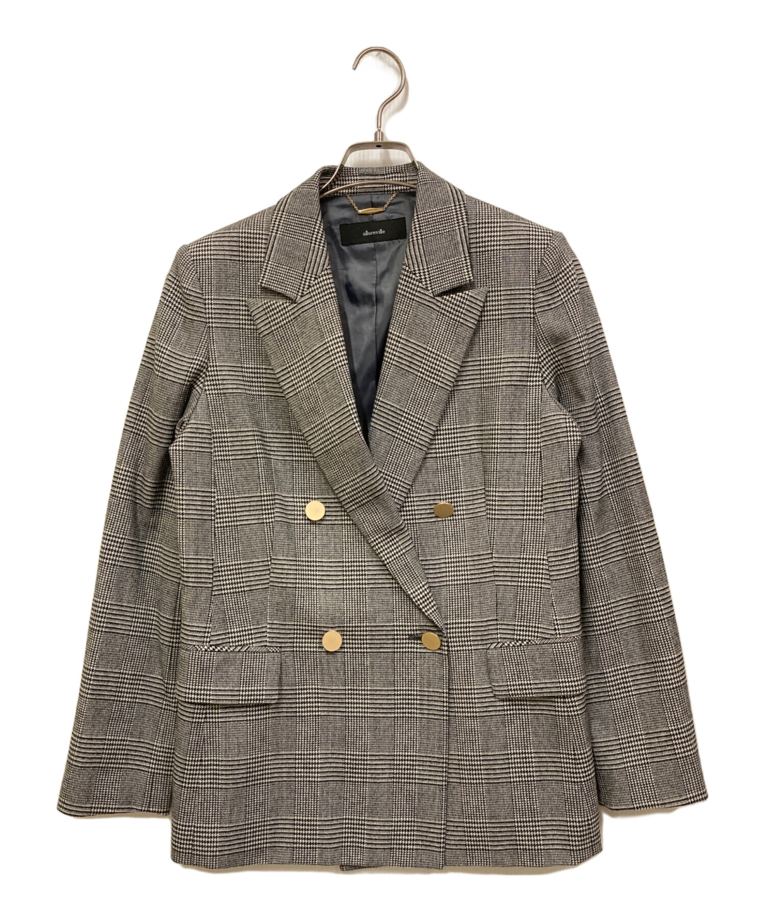 中古・古着通販】allureville (アルアバイル) チェックダブル