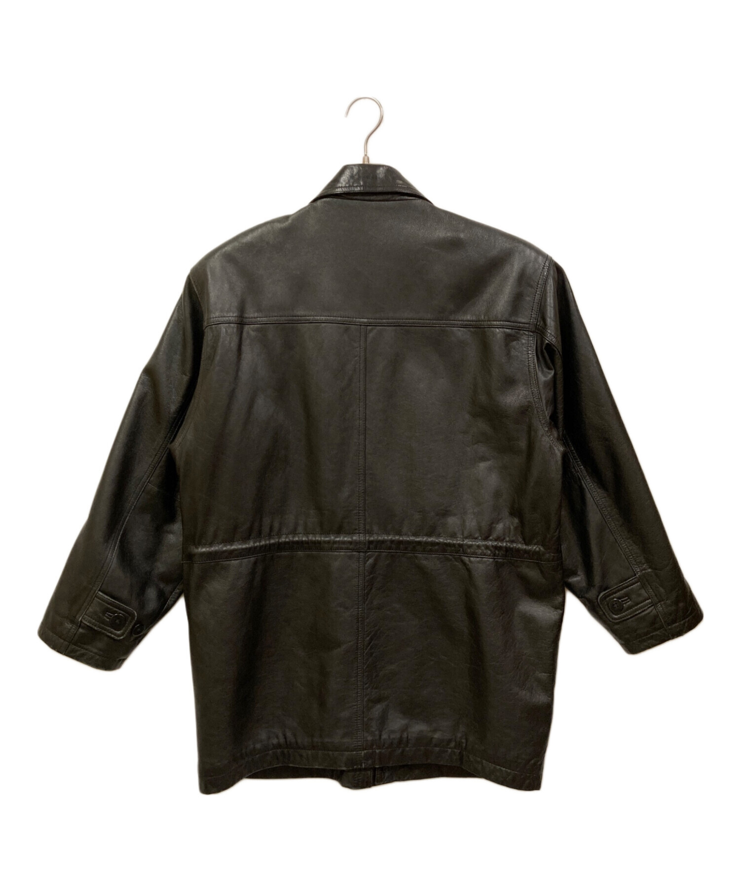中古・古着通販】GIANNI VALENTINO (ジャンニバレンチノ) レザーカー