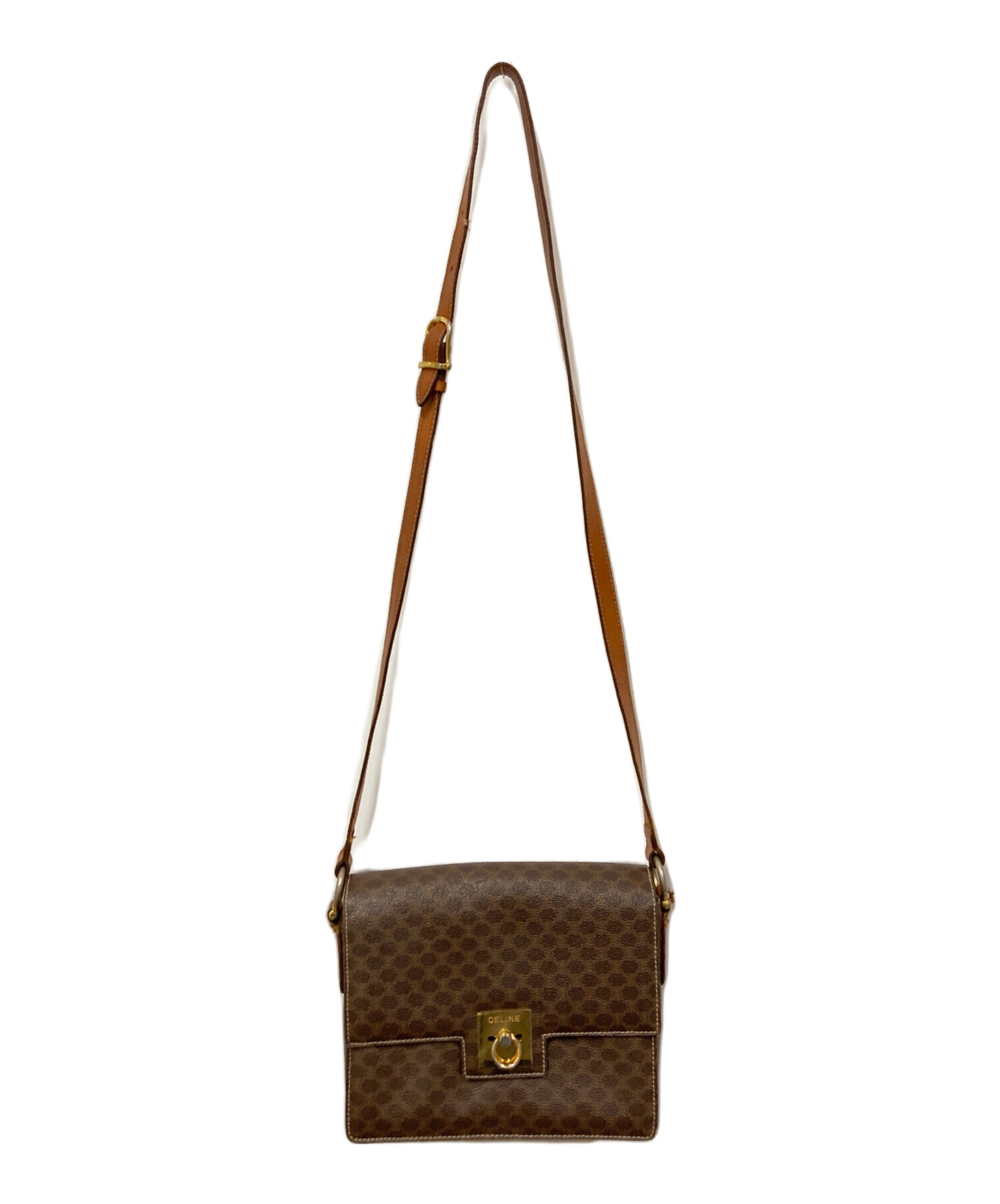中古・古着通販】CELINE (セリーヌ) オールドマカダム柄ショルダー