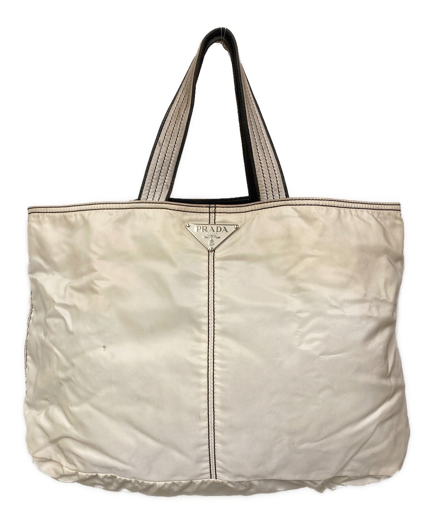 中古・古着通販】PRADA (プラダ) リバーシブルナイロントートバッグ