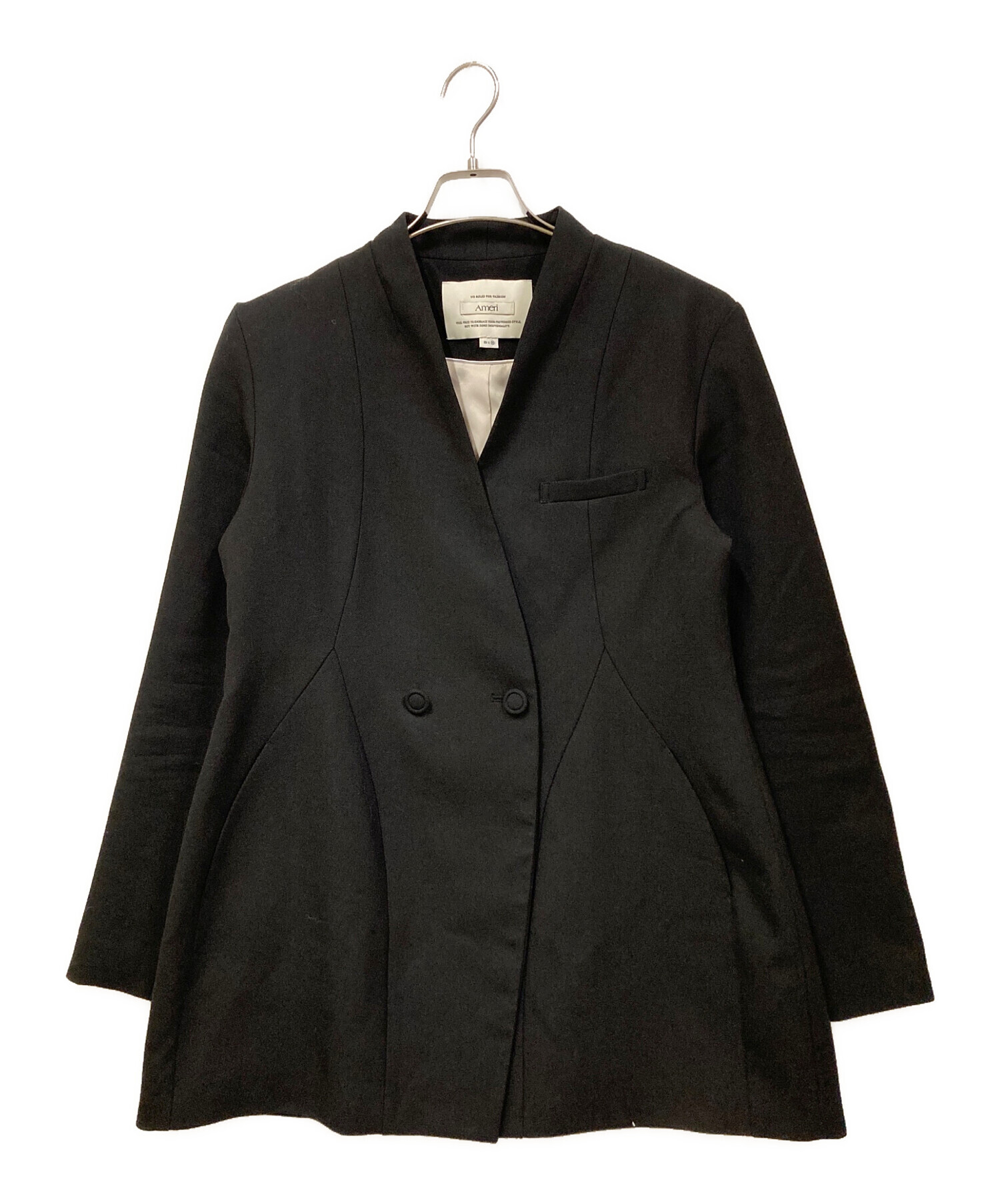 中古・古着通販】AMERI (アメリ) WAVE SWITCHING CONSTRUCTIVE JACKET