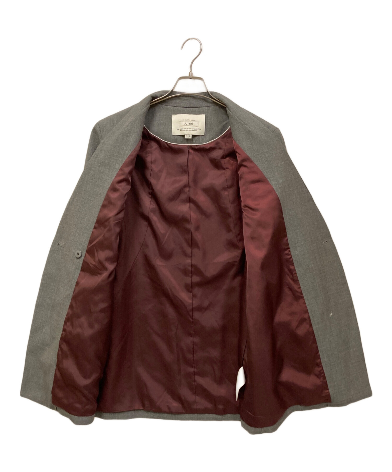 中古・古着通販】AMERI (アメリ) WAVE SWITCHING CONSTRUCTIVE JACKET