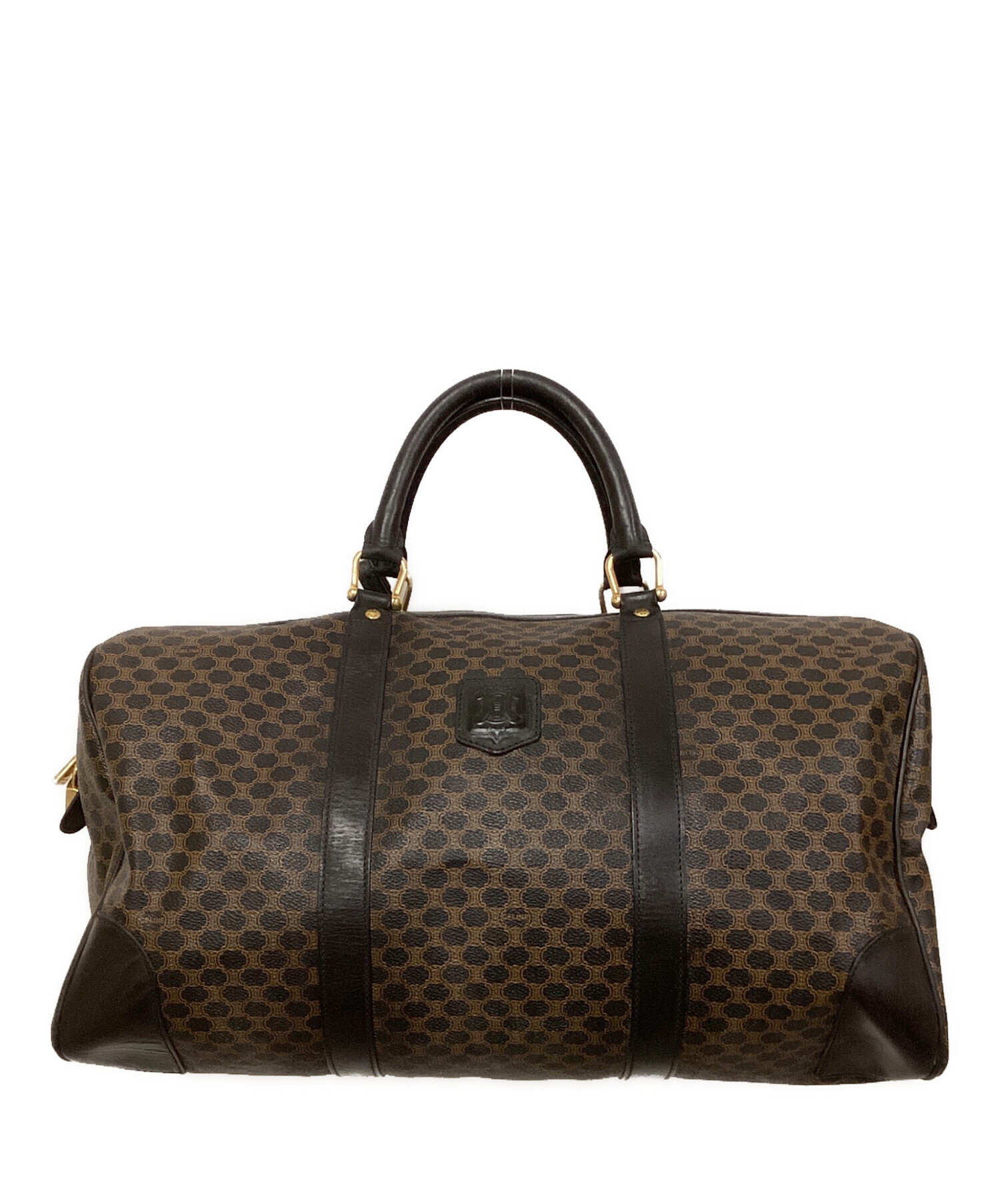 中古・古着通販】CELINE (セリーヌ) マカダムボストンバッグ｜ブランド 