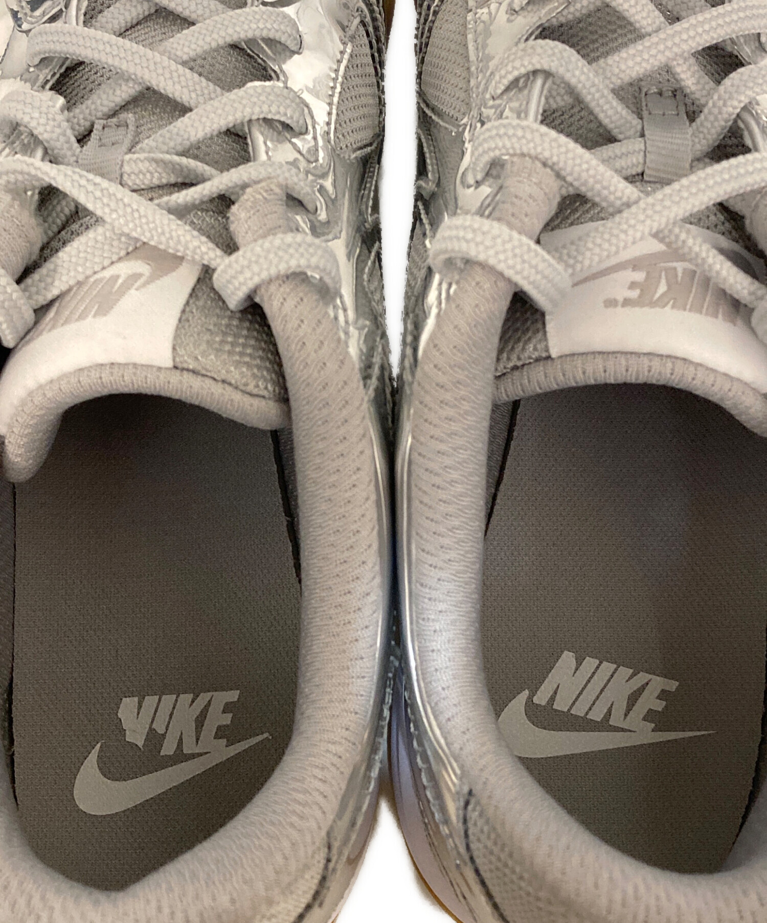中古・古着通販】NIKE (ナイキ) ナイキ ガト LV8 シルバー サイズ:SIZE 