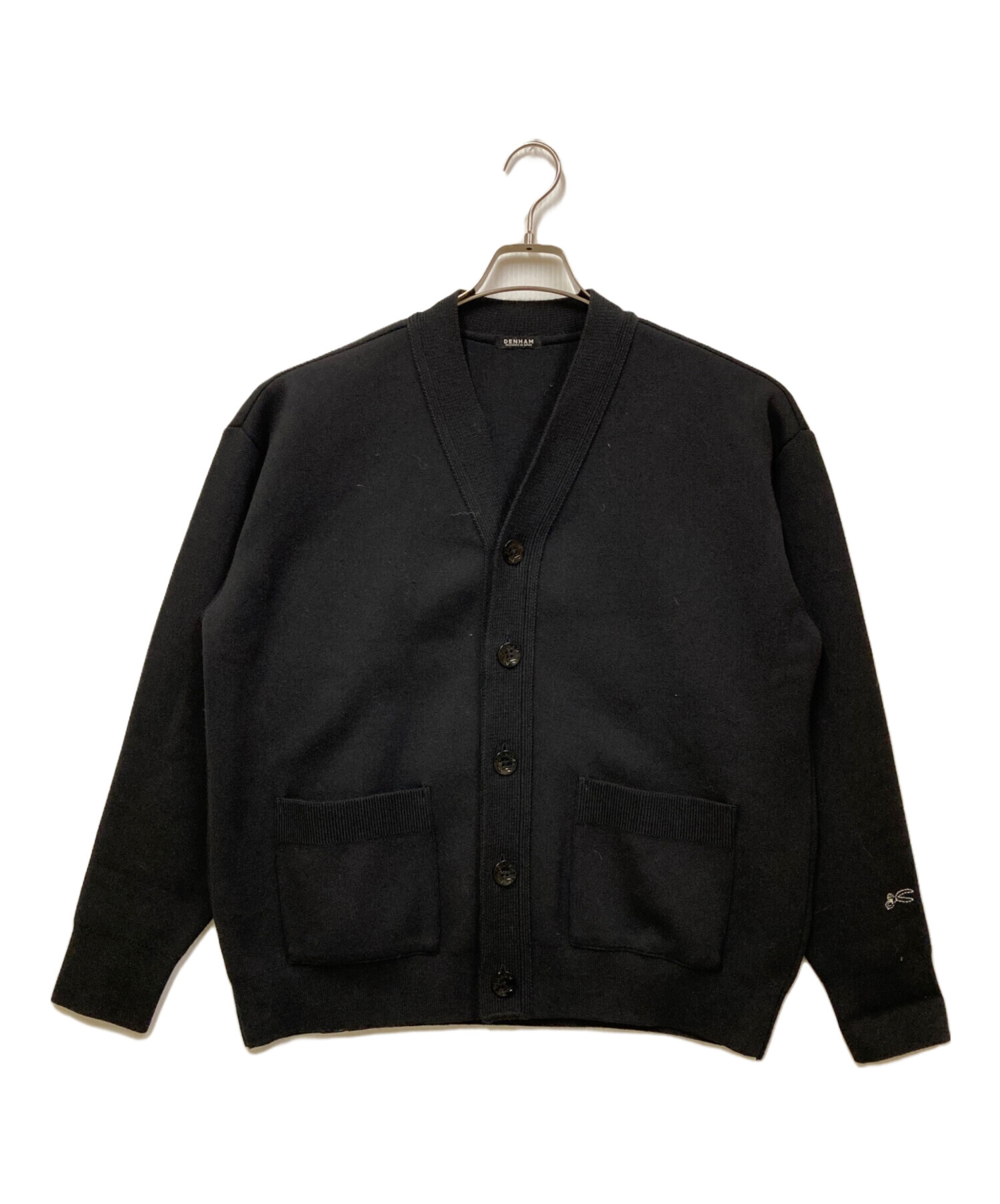 中古・古着通販】Denham (デンハム) PRM KNT CARDIGAN ブラック サイズ 
