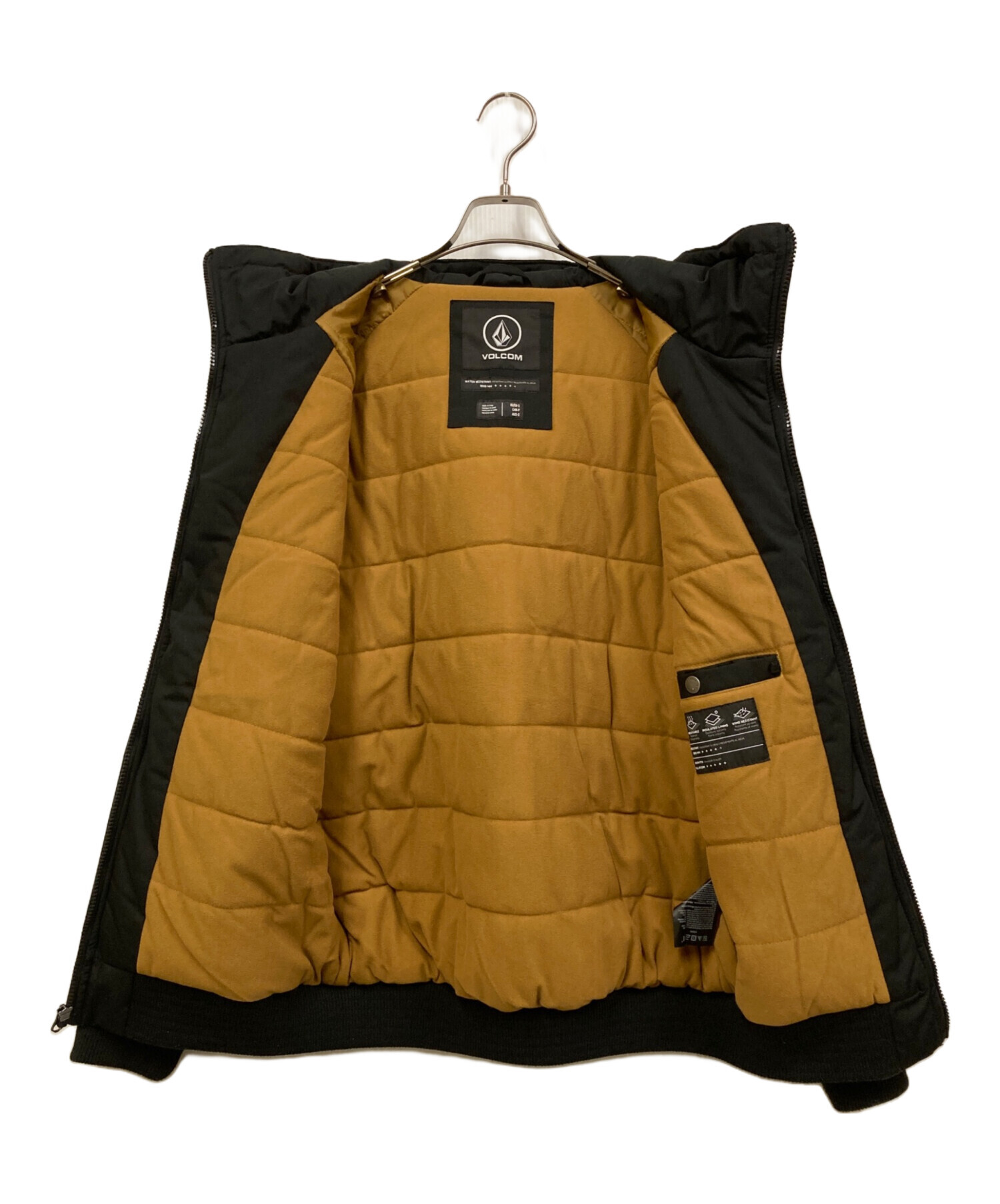 中古・古着通販】VOLCOM (ボルコム) HERNAN 5K JACKET ブラック サイズ 