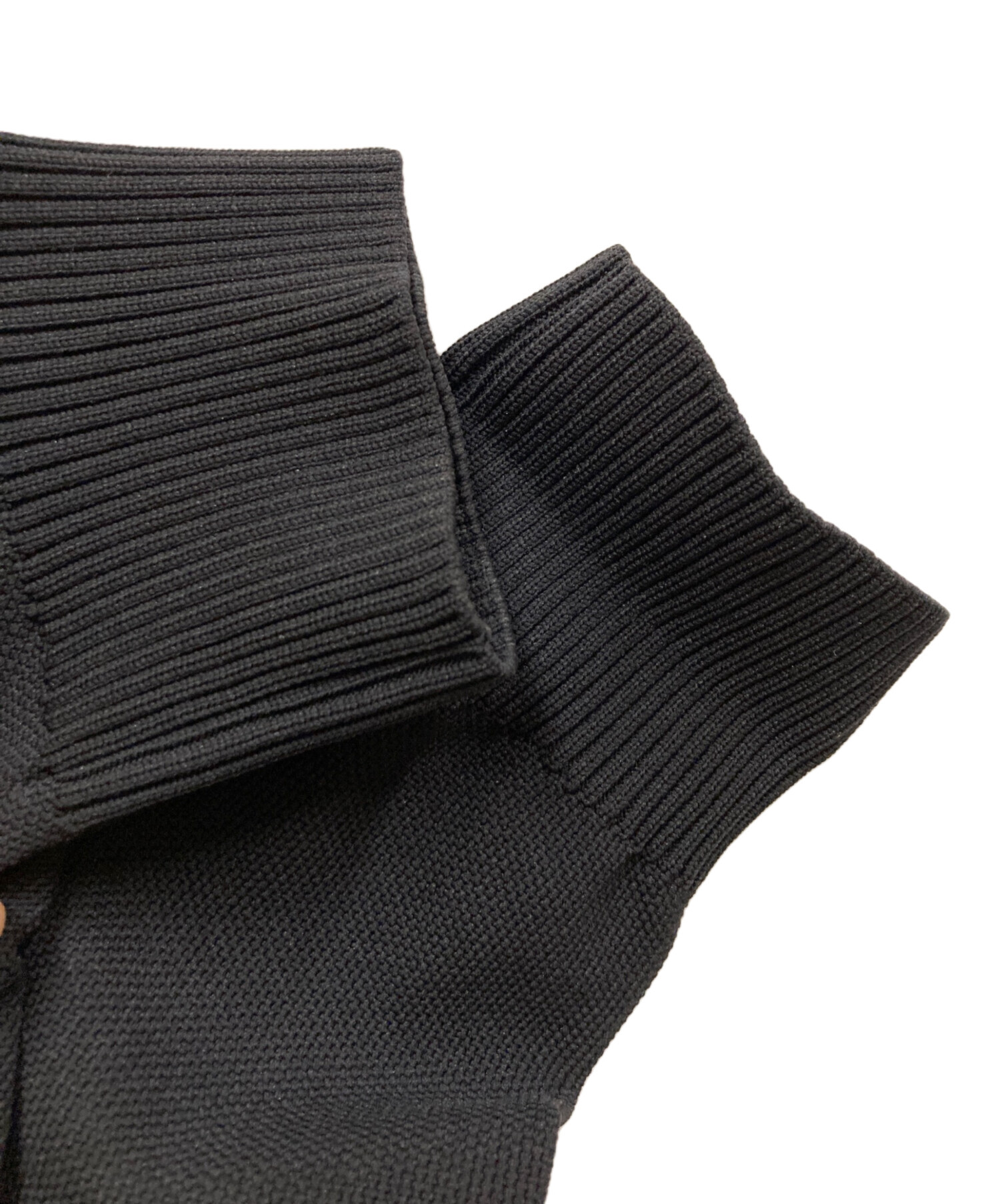 中古・古着通販】Denham (デンハム) 3D LOGO TECK KNIT ブラック