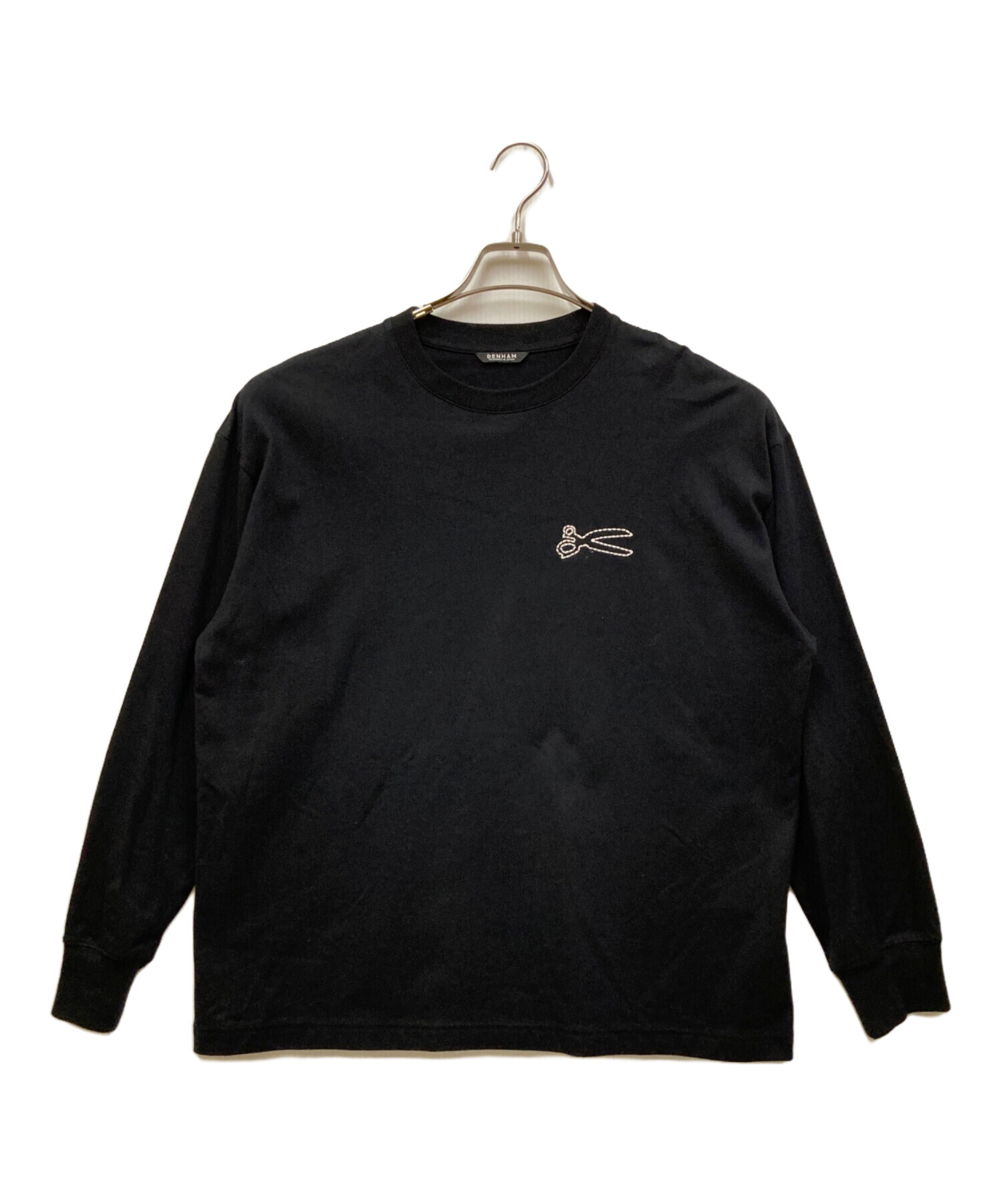 中古・古着通販】Denham (デンハム) CHAIN LS TEE ブラック サイズ:S 