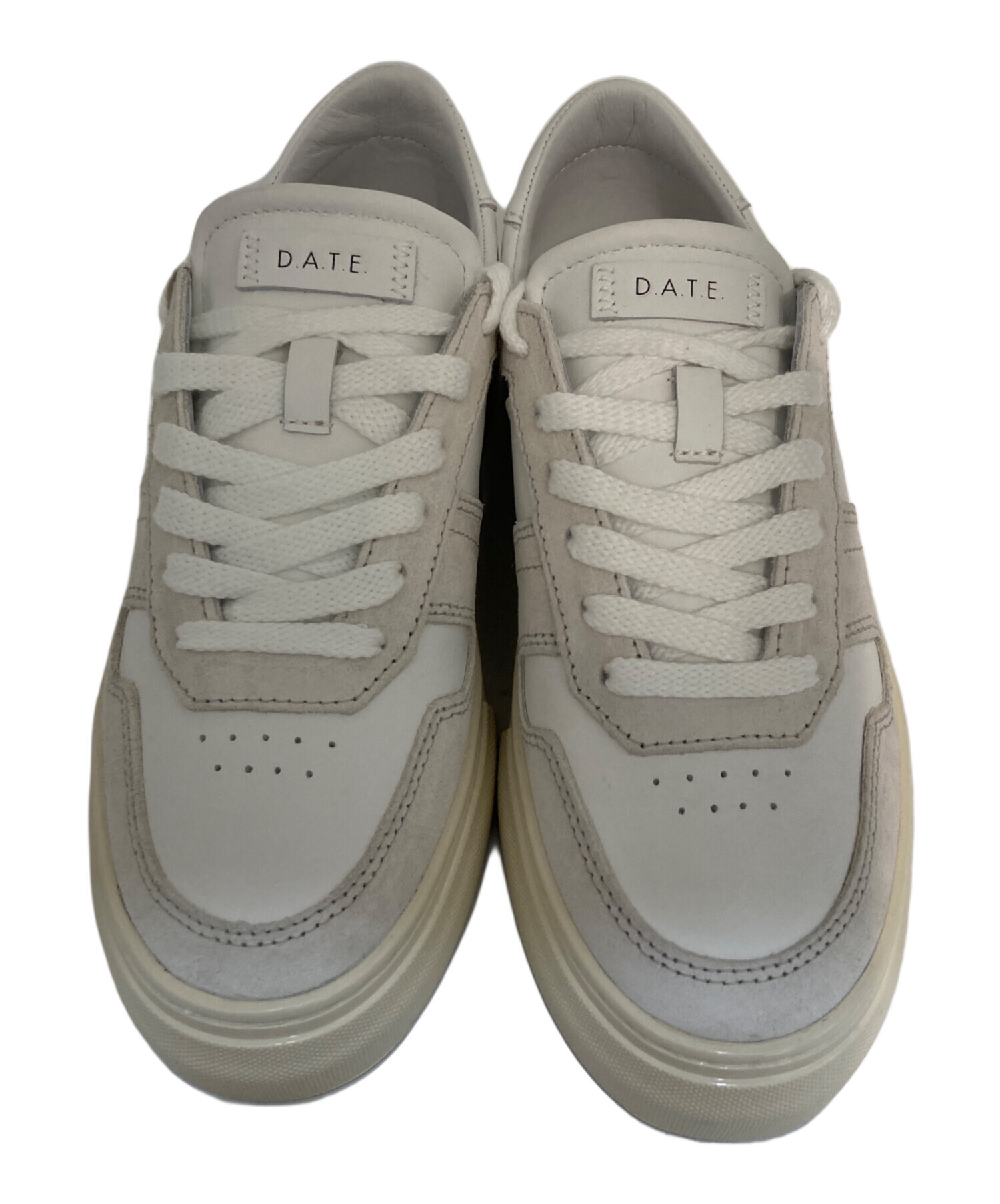 中古・古着通販】D.A.T.E. (デイト) STUDIO BICOLOR WHITE ホワイト