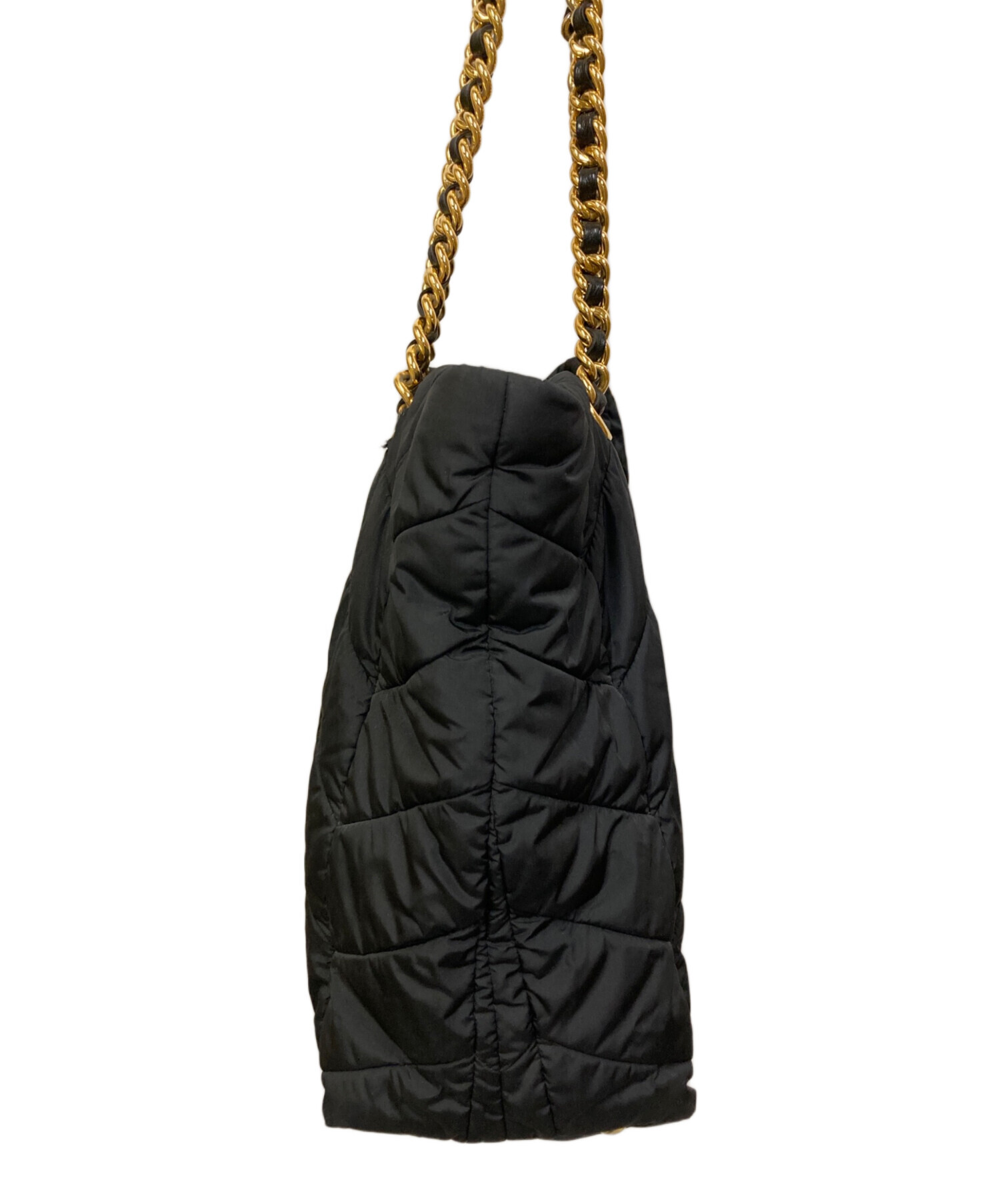 中古・古着通販PRADA (プラダ) ナイロンチェーンハンドルトート
