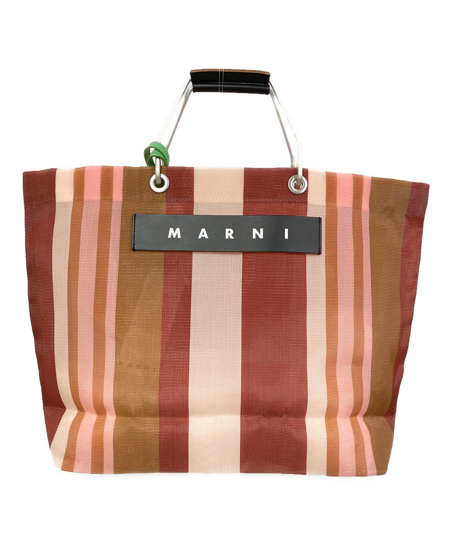 中古・古着通販】MARNI (マルニ) MARKET STRIPE BAG/マーケット 