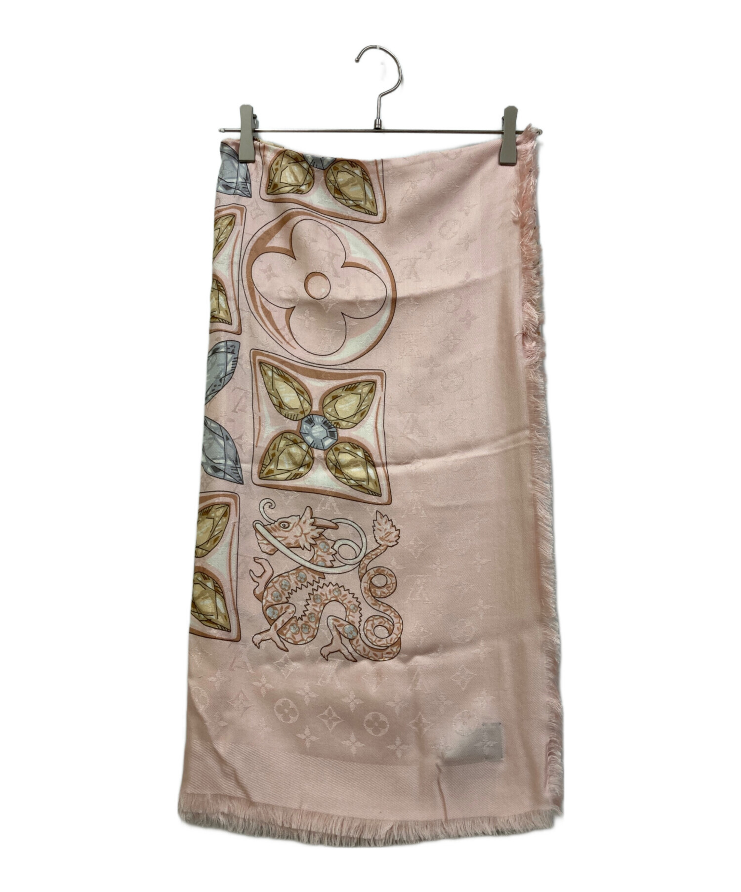 【未使用 保管品】 ルイヴィトン モノグラム フラワータイル 大判 タオル 箱付 中古・古着通販】LOUIS VUITTON (ルイ ヴィトン) モノグラム フラワー