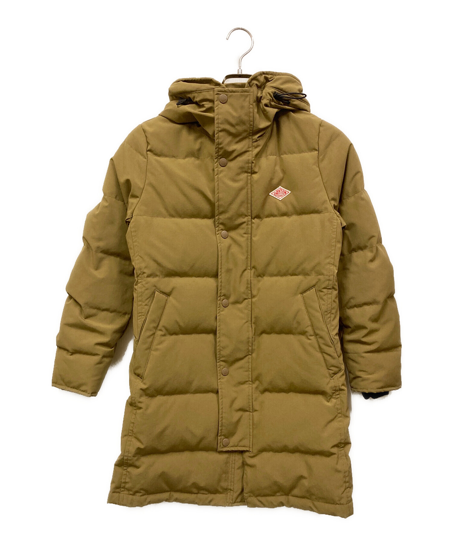 中古・古着通販】DANTON (ダントン) フード付きロングダウンコート 