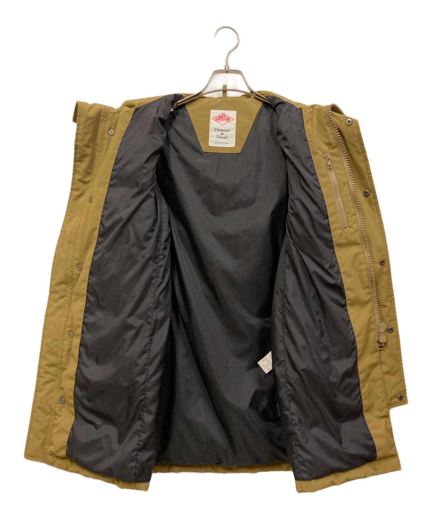 中古・古着通販】DANTON (ダントン) フード付きロングダウンコート 