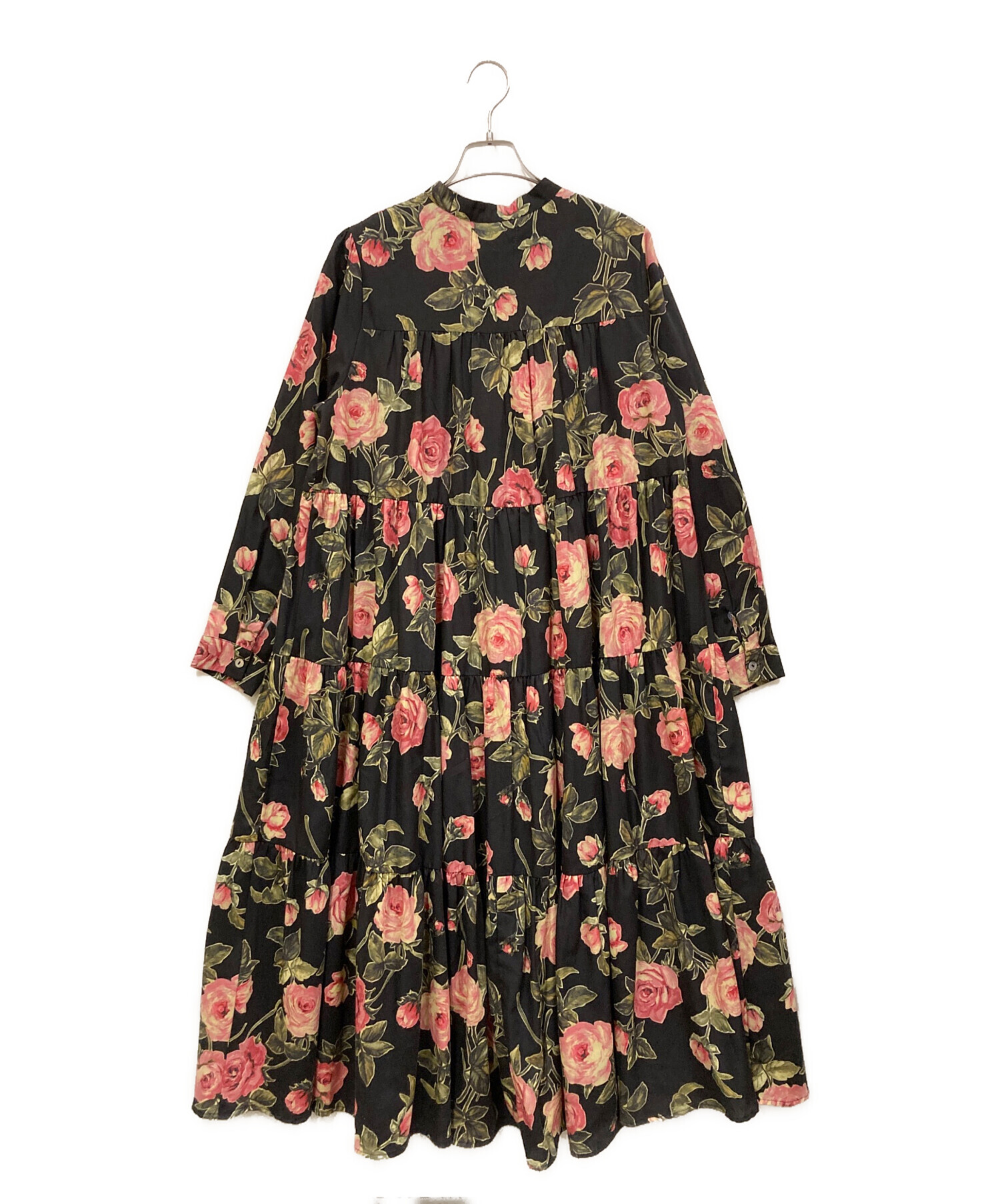 中古・古着通販】manana suerte (マニャーナスエルテ) 花柄ワンピース
