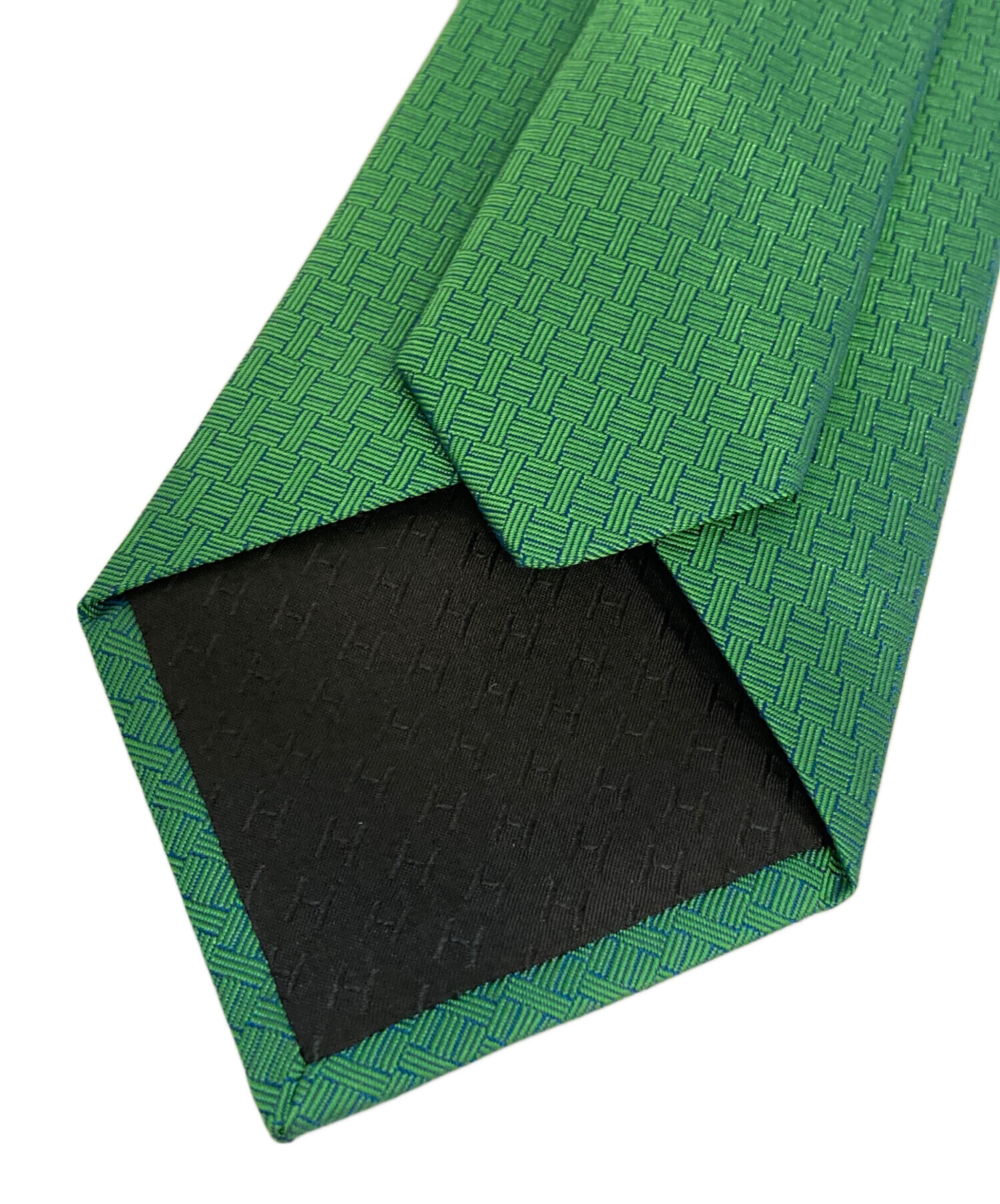 中古・古着通販】HERMES (エルメス) ファソネ織 シルクネクタイ