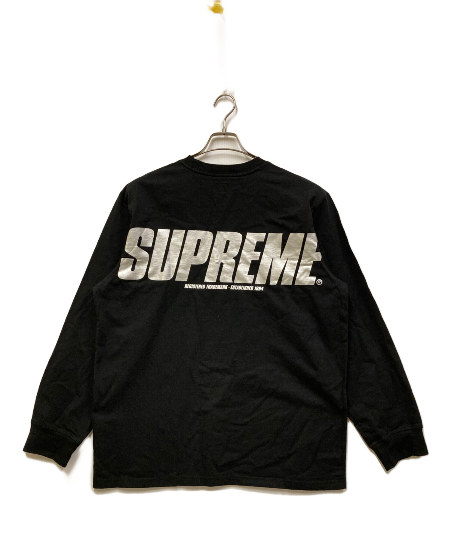 中古・古着通販】Supreme (シュプリーム) Trademark L/S Top ブラック 