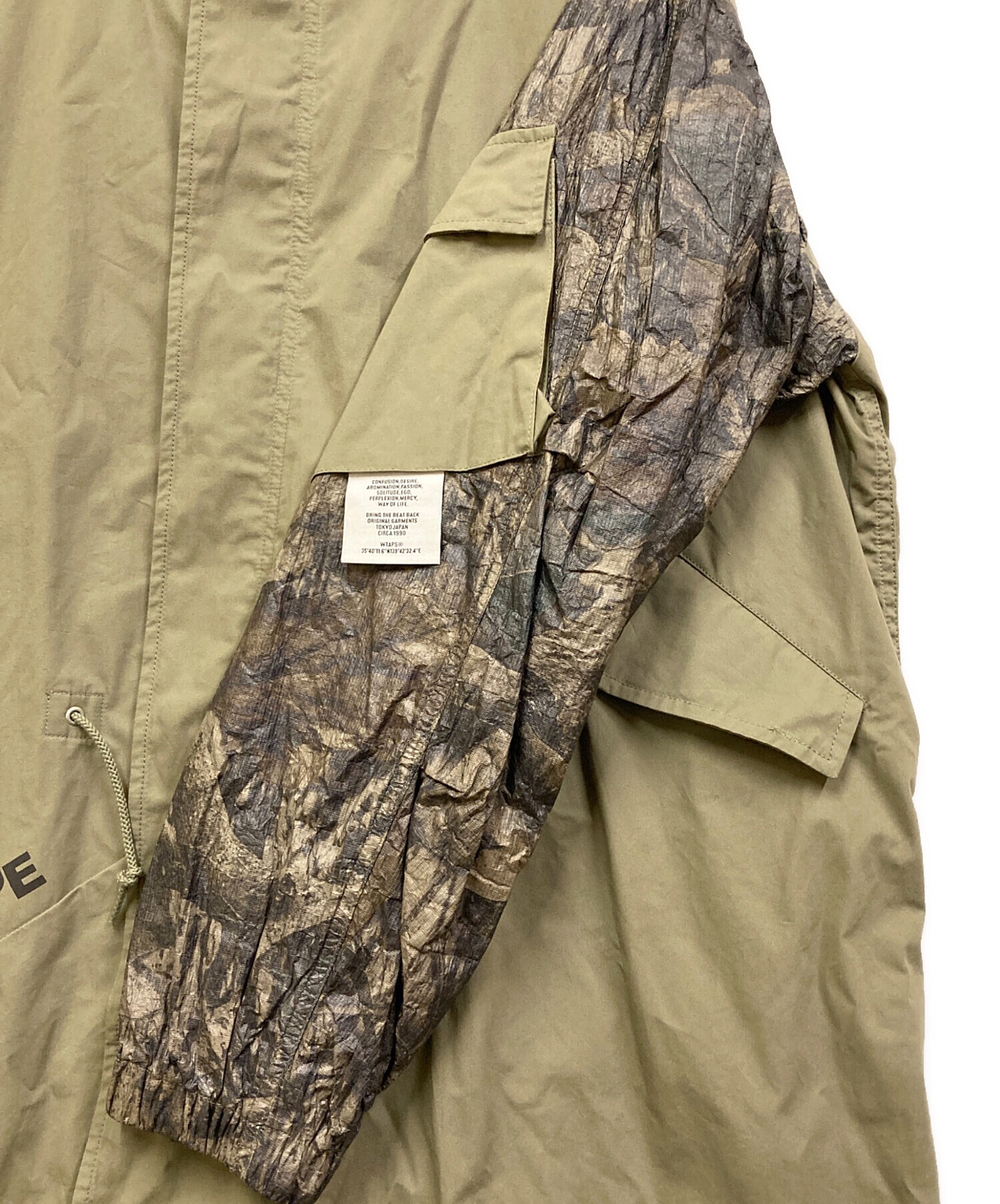 中古・古着通販】WTAPS (ダブルタップス) 20SS W51 JACKET.COTTON