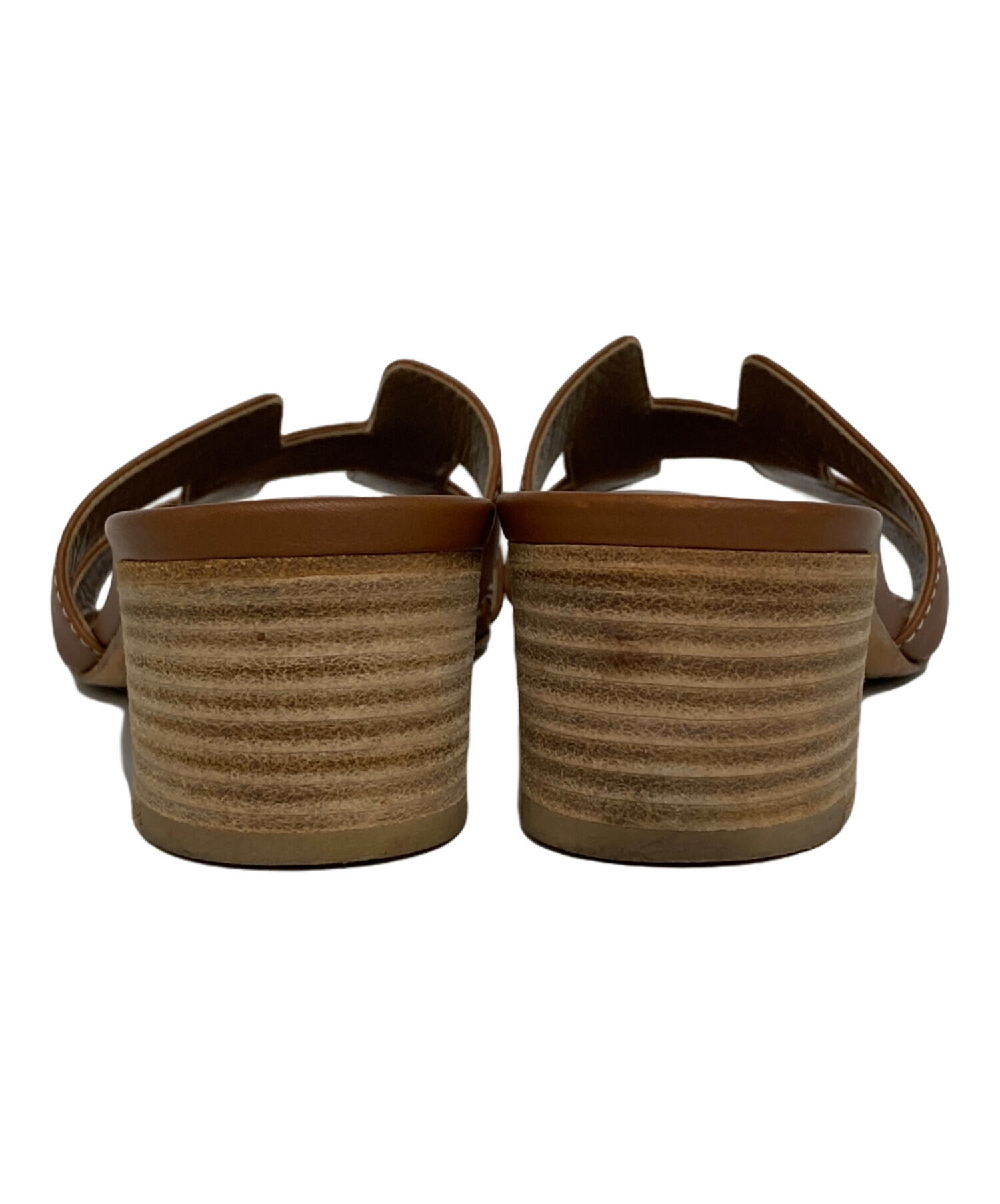 中古・古着通販】HERMES (エルメス) オアジス レザー サンダル / OASIS