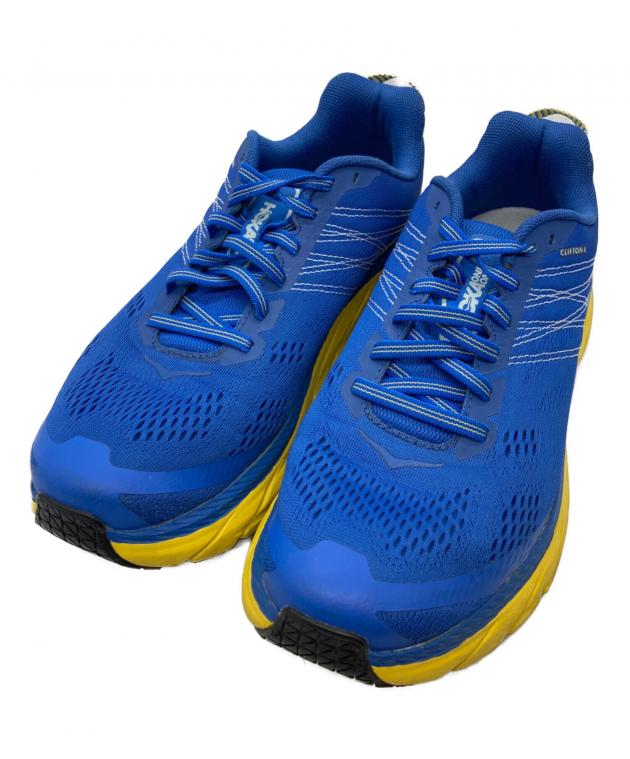 6/6まで値下げ！ホカオネオネ　bondi6  新品未使用品　28cm 中古・古着通販】HOKAONEONE (ホカオネオネ) BONDI 6 ブルー×イエロー