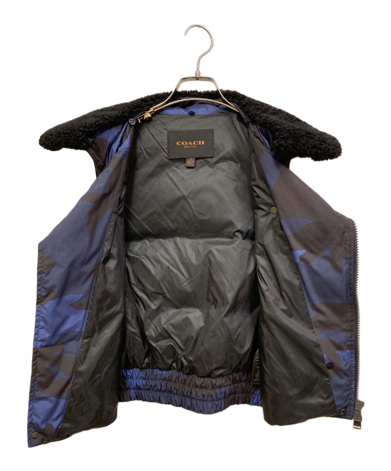 中古・古着通販】COACH (コーチ) ベスト ネイビー サイズ:XS