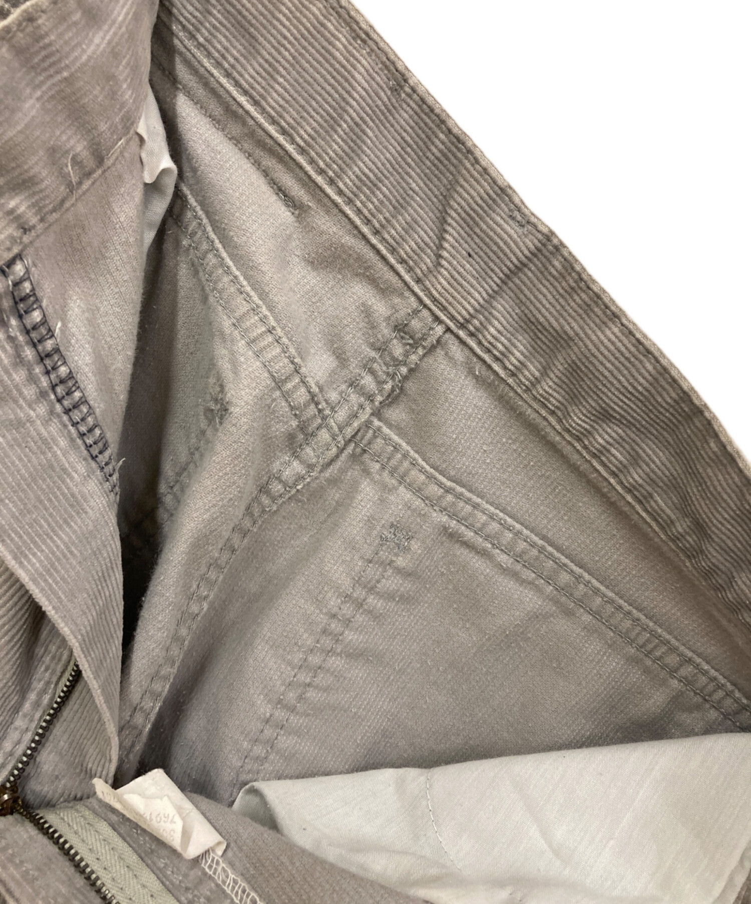 中古・古着通販】LEE (リー) 70s 302 コーデュロイパンツ グレー