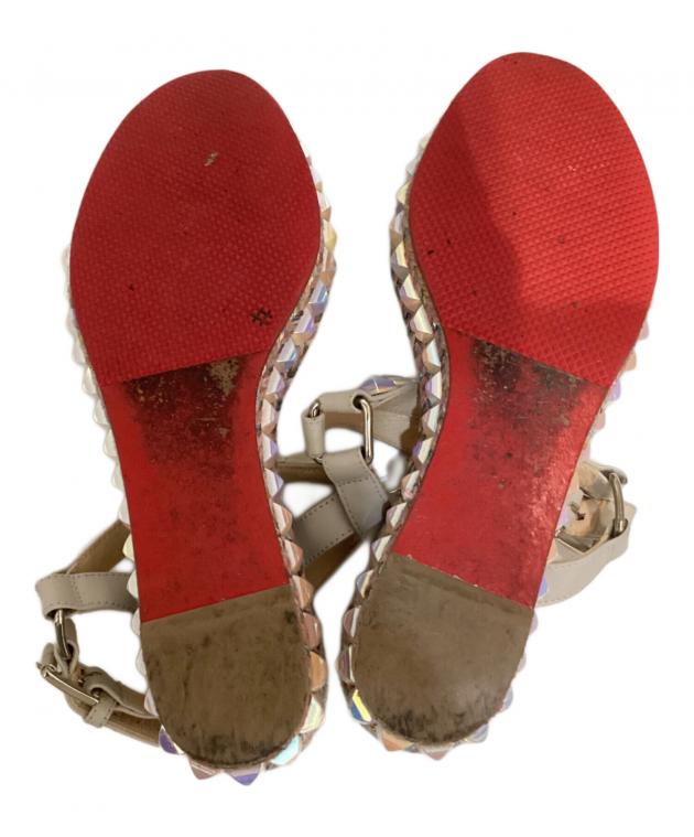 クリスチャンルブタン スタッズサンダル 中古・古着通販】Christian Louboutin (クリスチャン・ルブタン