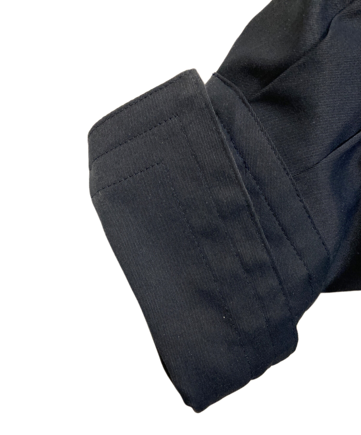 中古・古着通販】ELLA (エラ) トレンチケープコート ネイビー サイズ:F