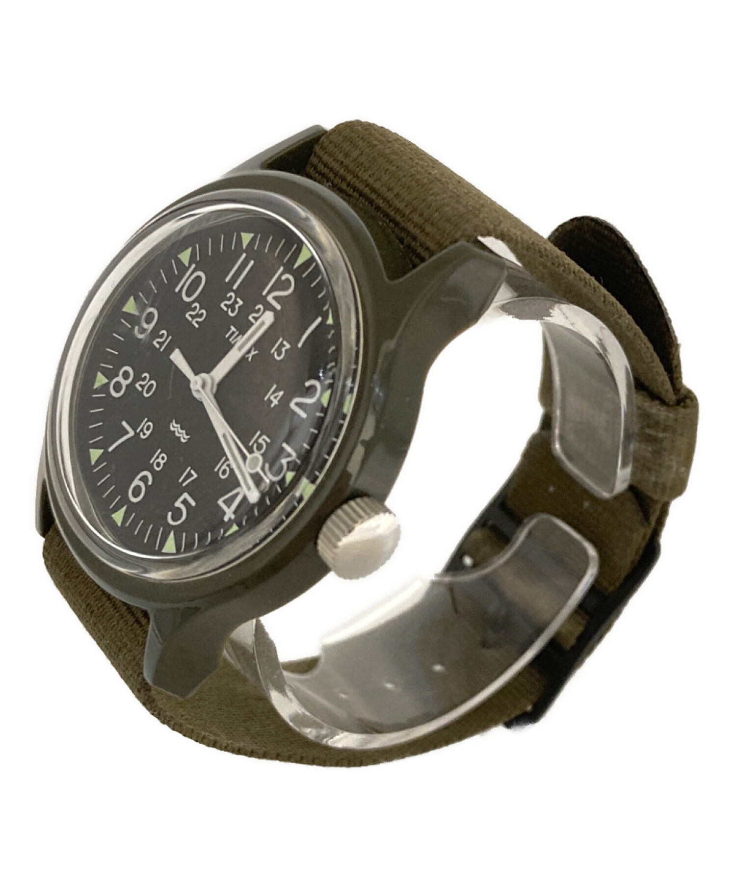 【中古】腕時計 TIMEX SSキャンパー 中古・古着通販】TIMEX (タイメックス) Camper/キャンパー オリーブ