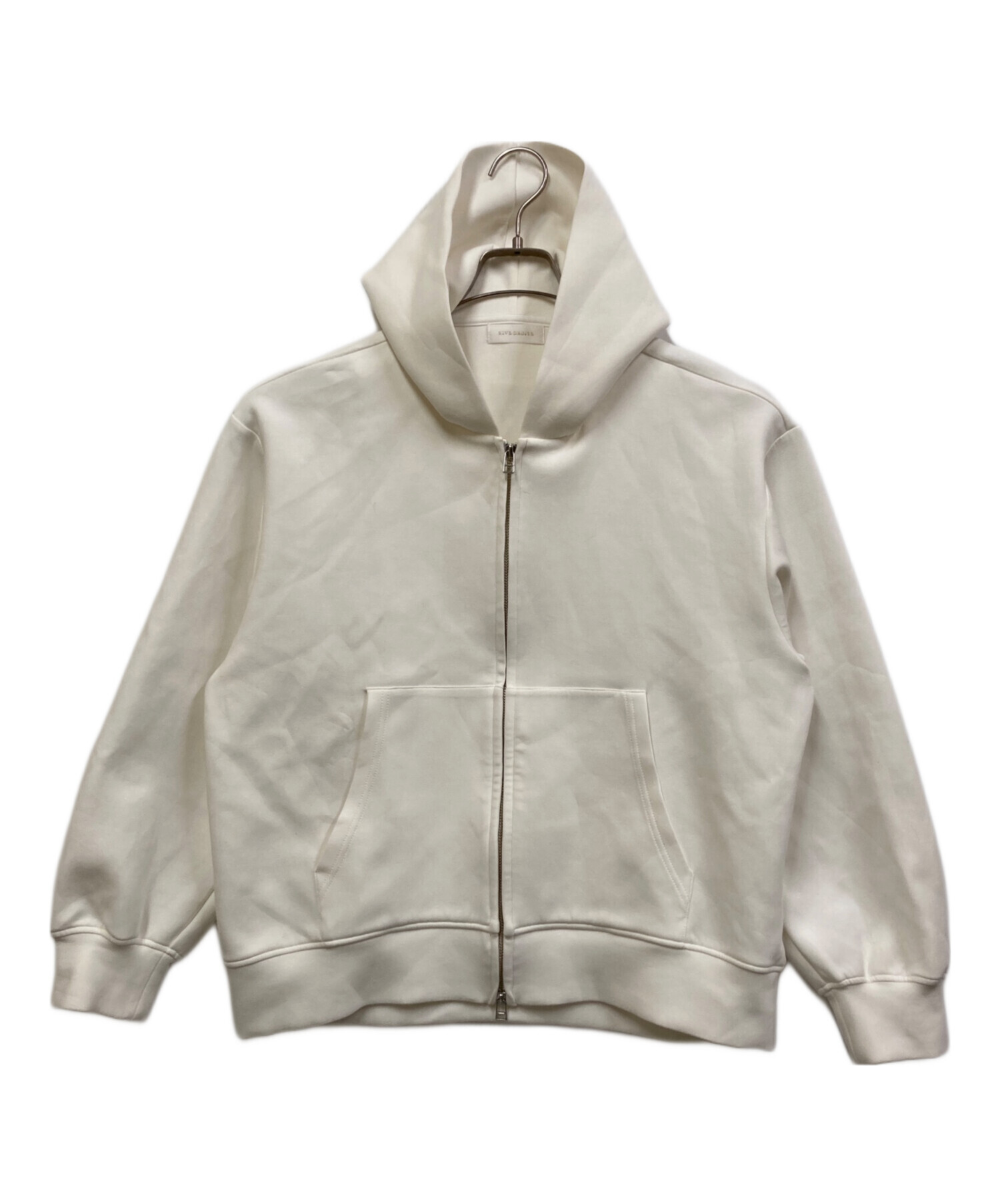 中古・古着通販】RIVE DROITE (リヴドロワ) バックテールZIPパーカー