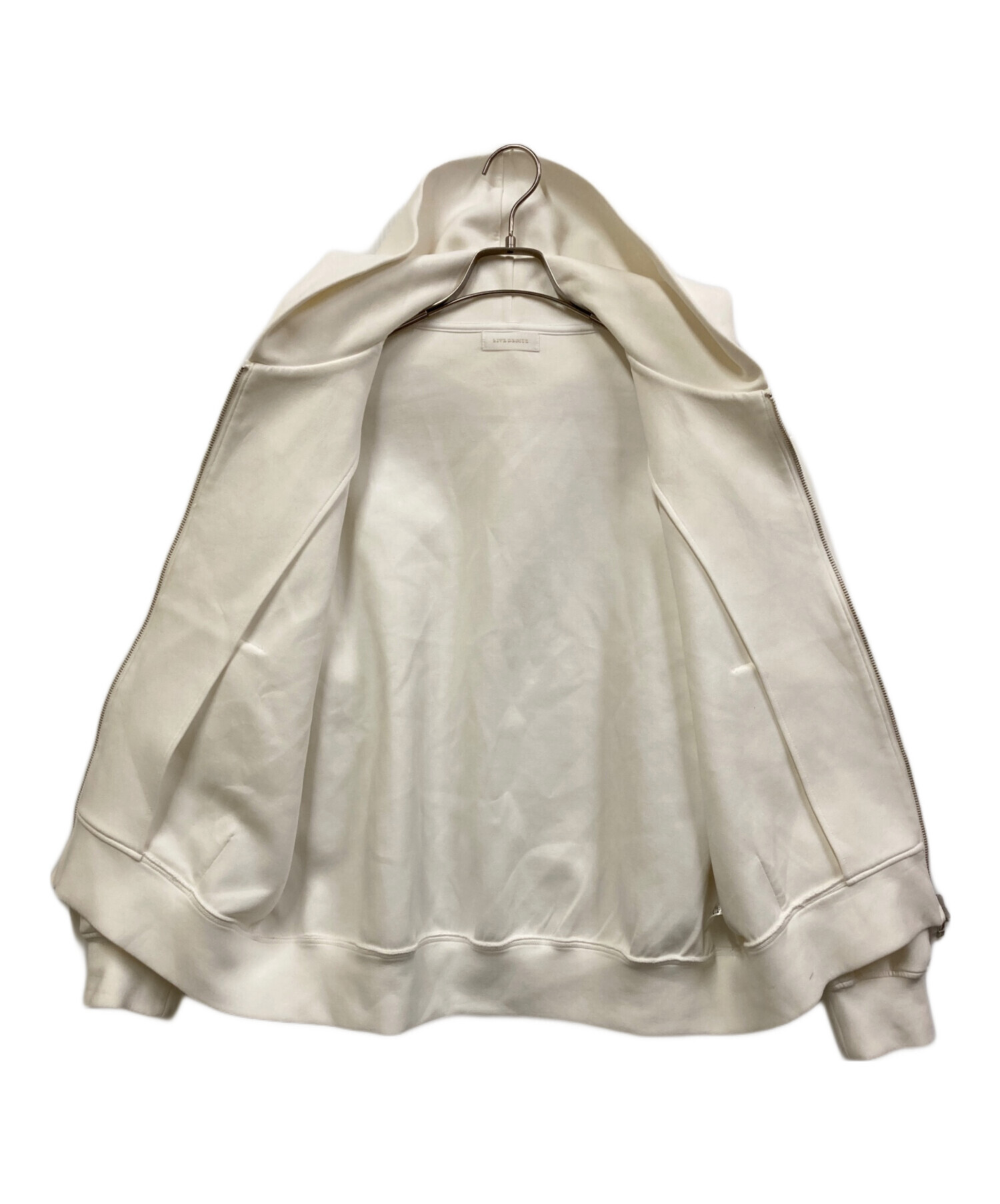中古・古着通販】RIVE DROITE (リヴドロワ) バックテールZIPパーカー