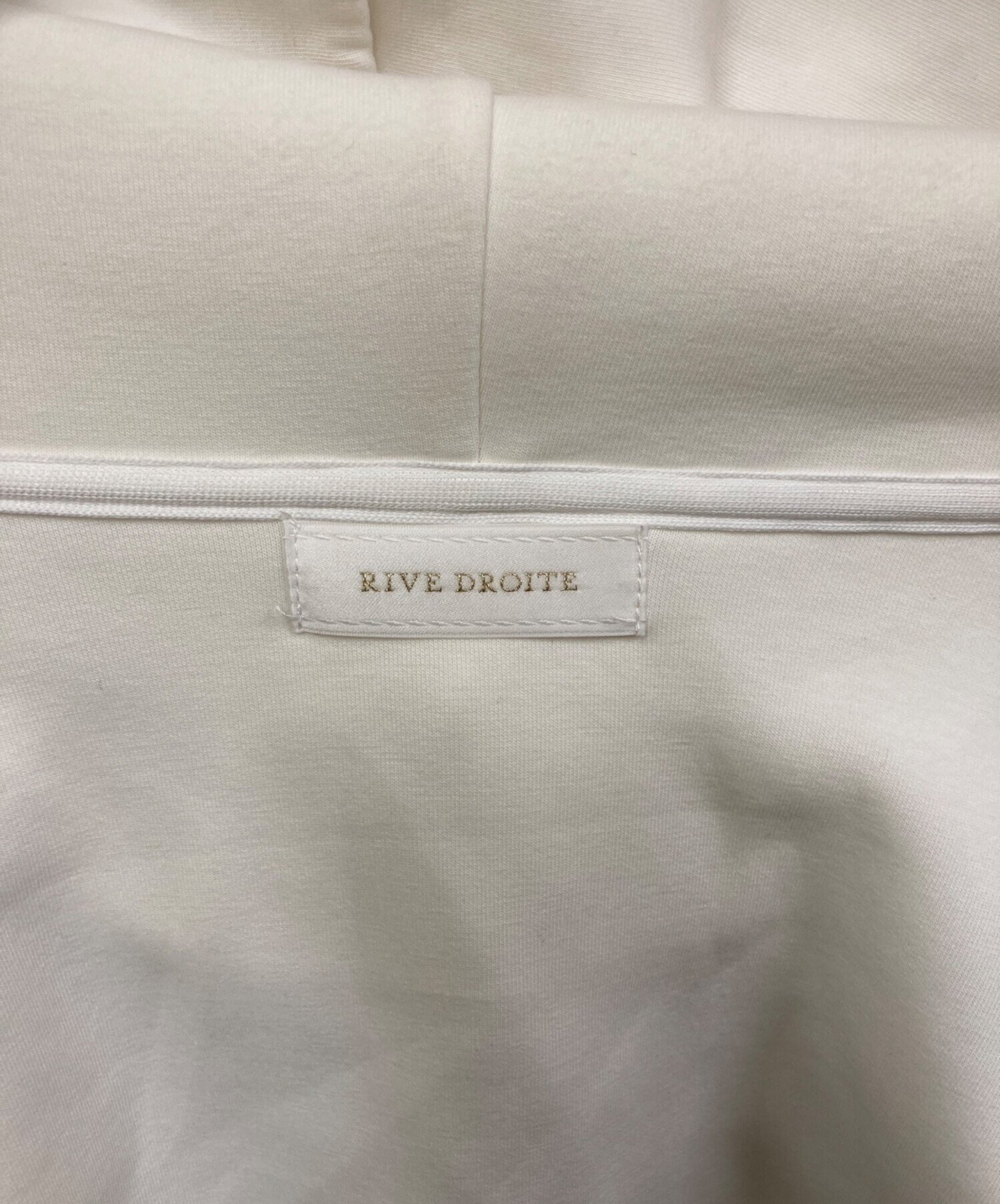 中古・古着通販】RIVE DROITE (リヴドロワ) バックテールZIPパーカー