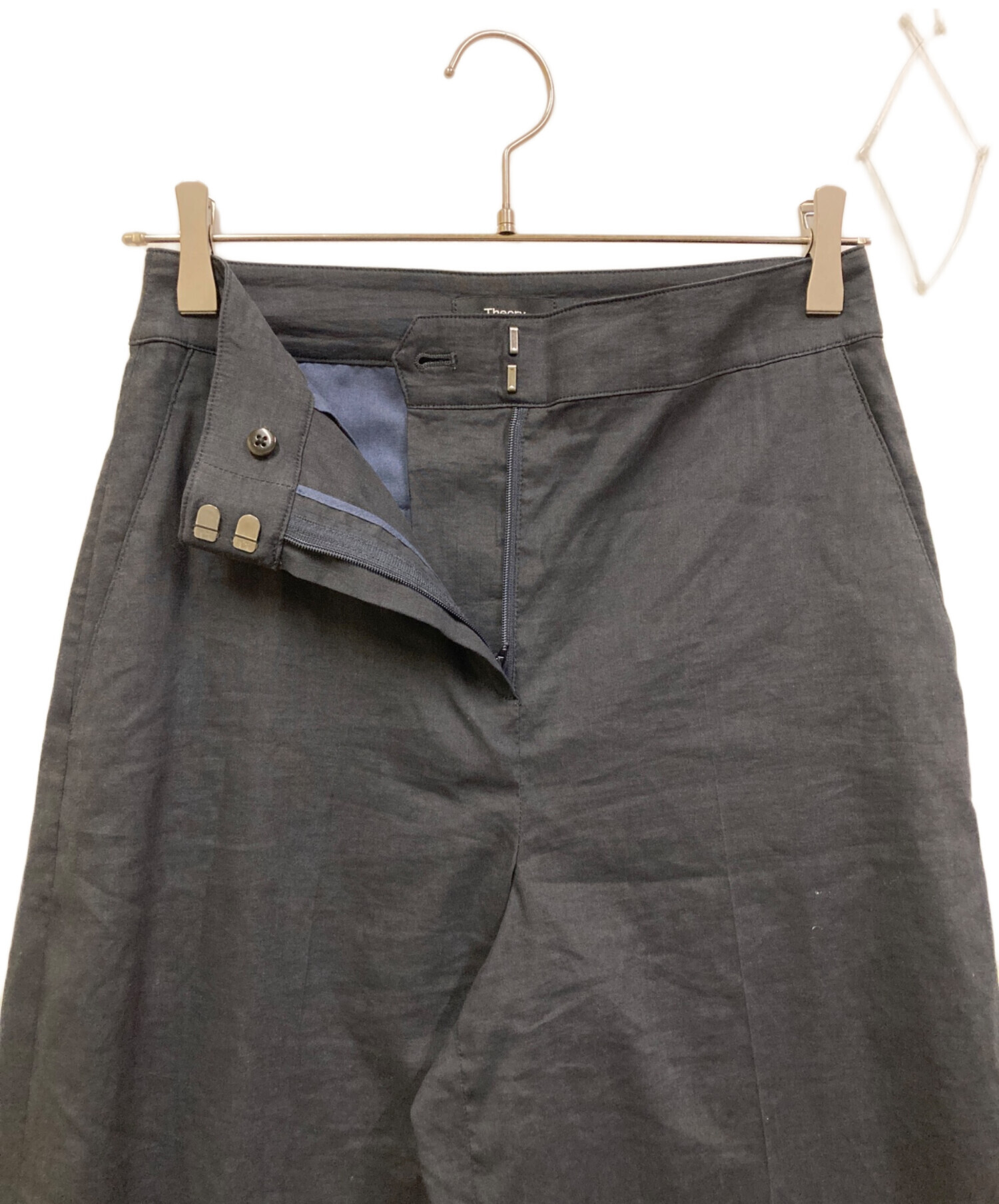 中古・古着通販】theory (セオリー) Good Crunch W Wide Crop Pant T