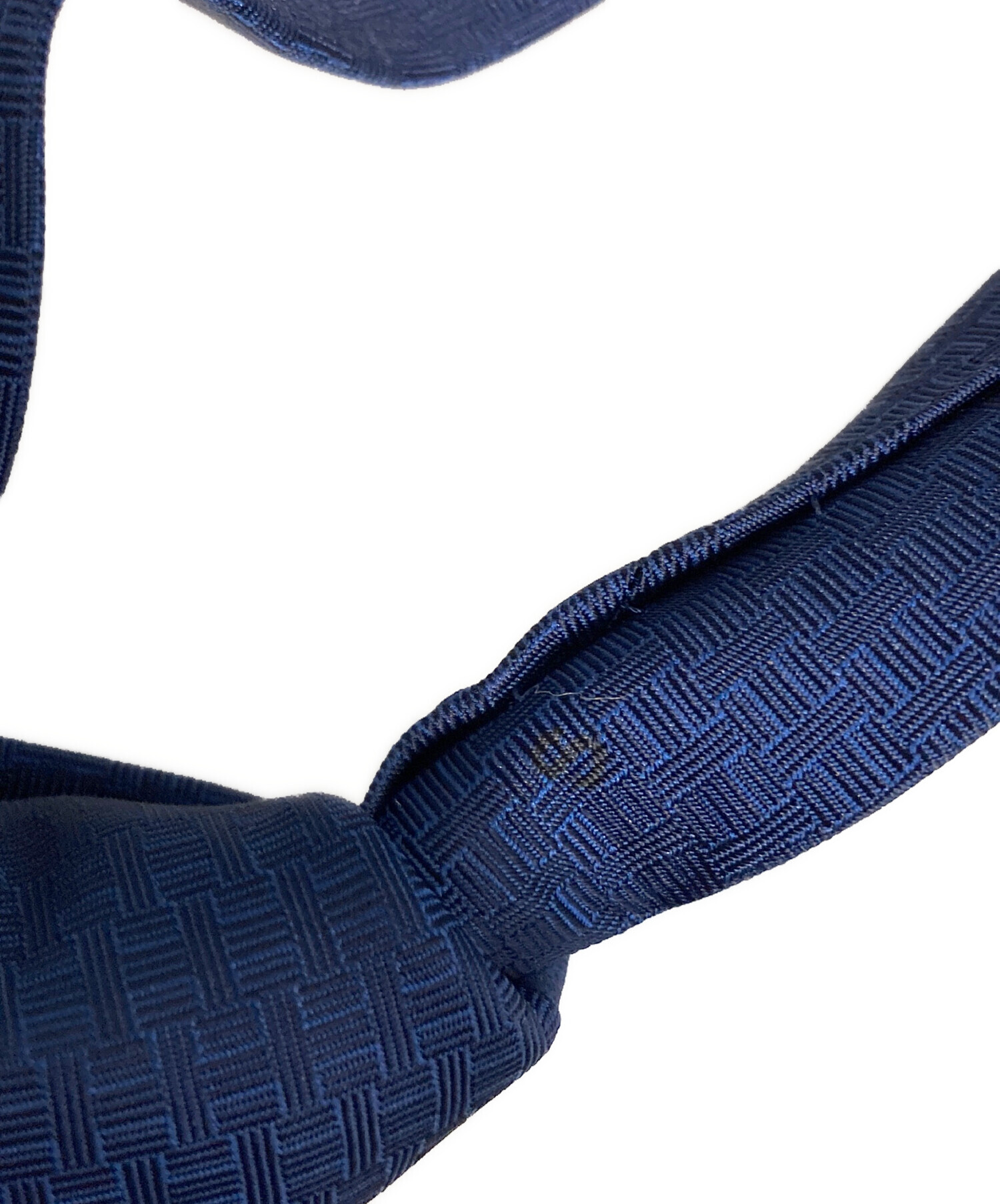 中古・古着通販】HERMES (エルメス) H柄ネクタイ ネイビー サイズ:表記