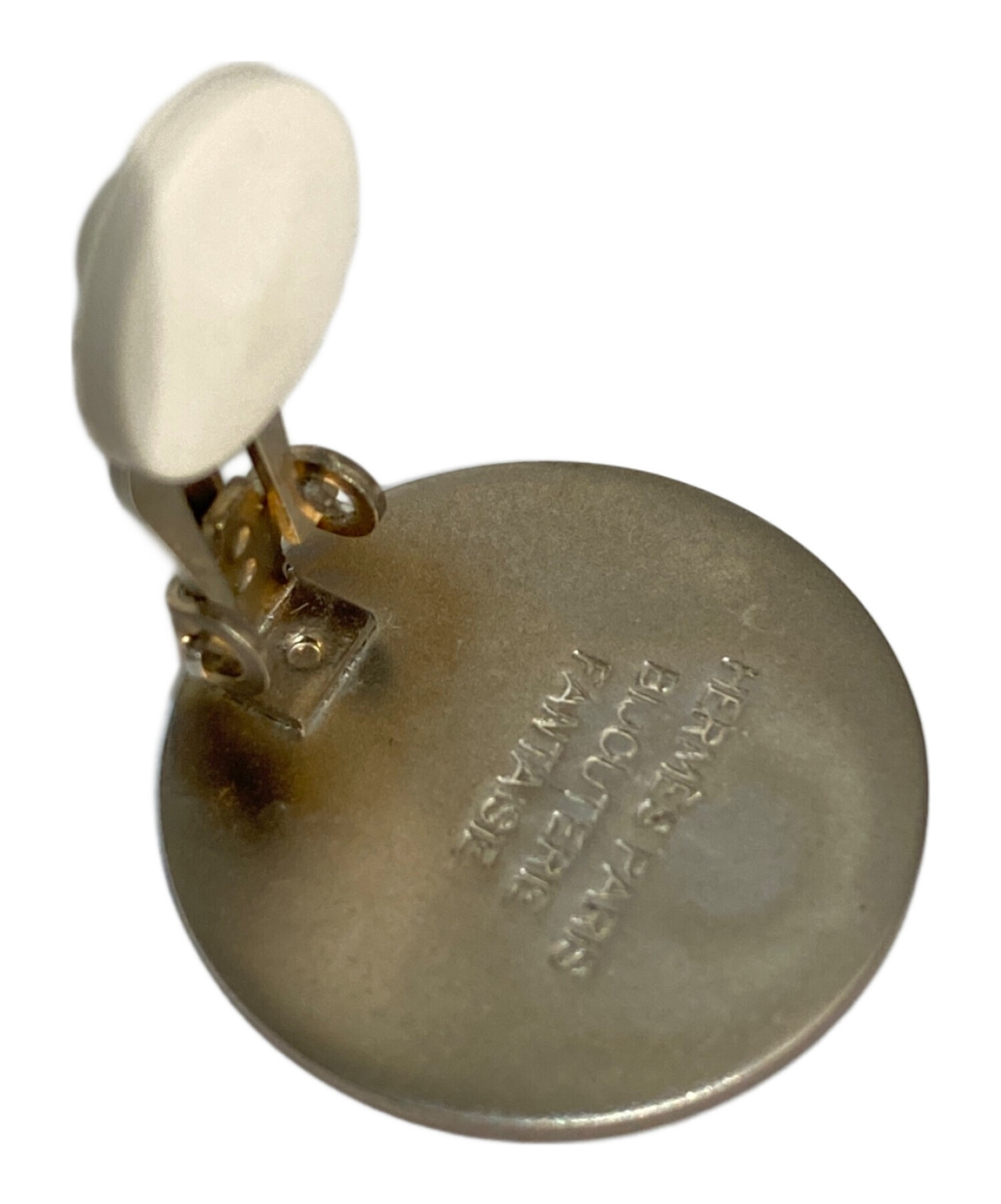 中古・古着通販】HERMES (エルメス) セリヤイヤリング シルバー