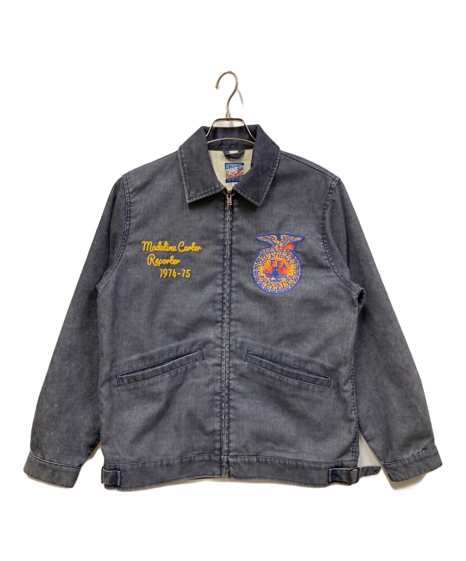 中古・古着通販】HOUSTON (ヒューストン) WASHED CORDUROY FFA JACKET