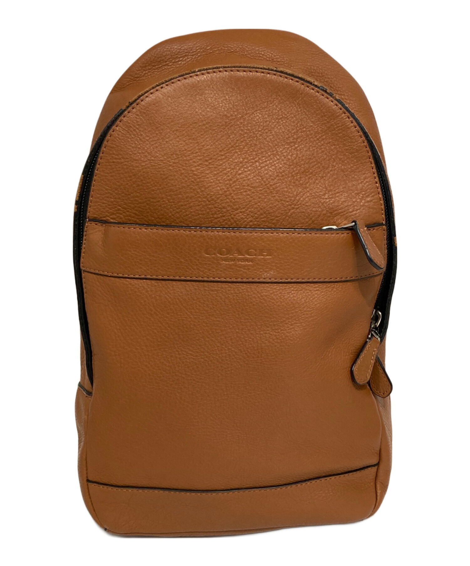 中古・古着通販】COACH (コーチ) ワンショルダーバッグ ブラウン