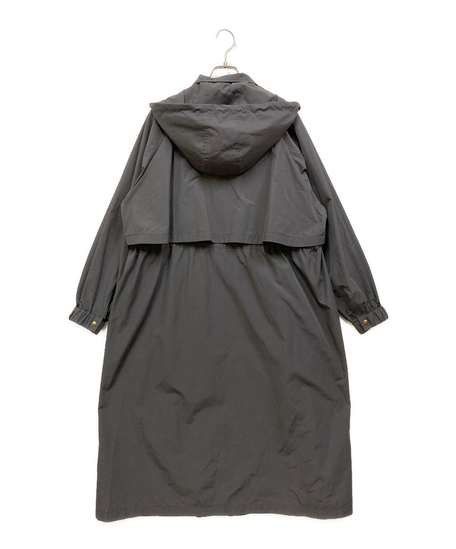 中古・古着通販】IENA (イエナ) P/Cタフタフーデットブルゾン グレー