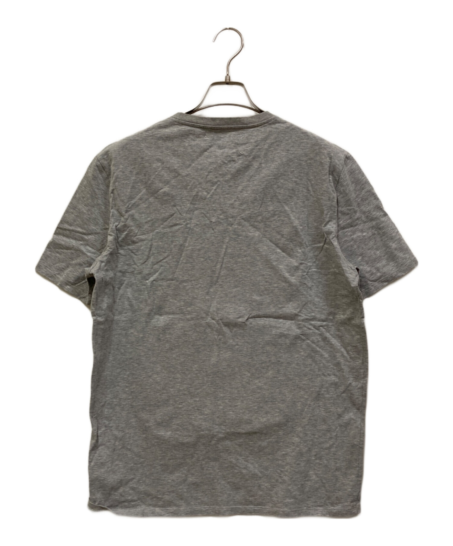 Maison Margiela グレー Vネック Tシャツ サイズ50 中古・古着通販】Maison Margiela (メゾンマルジェラ) グラフィック