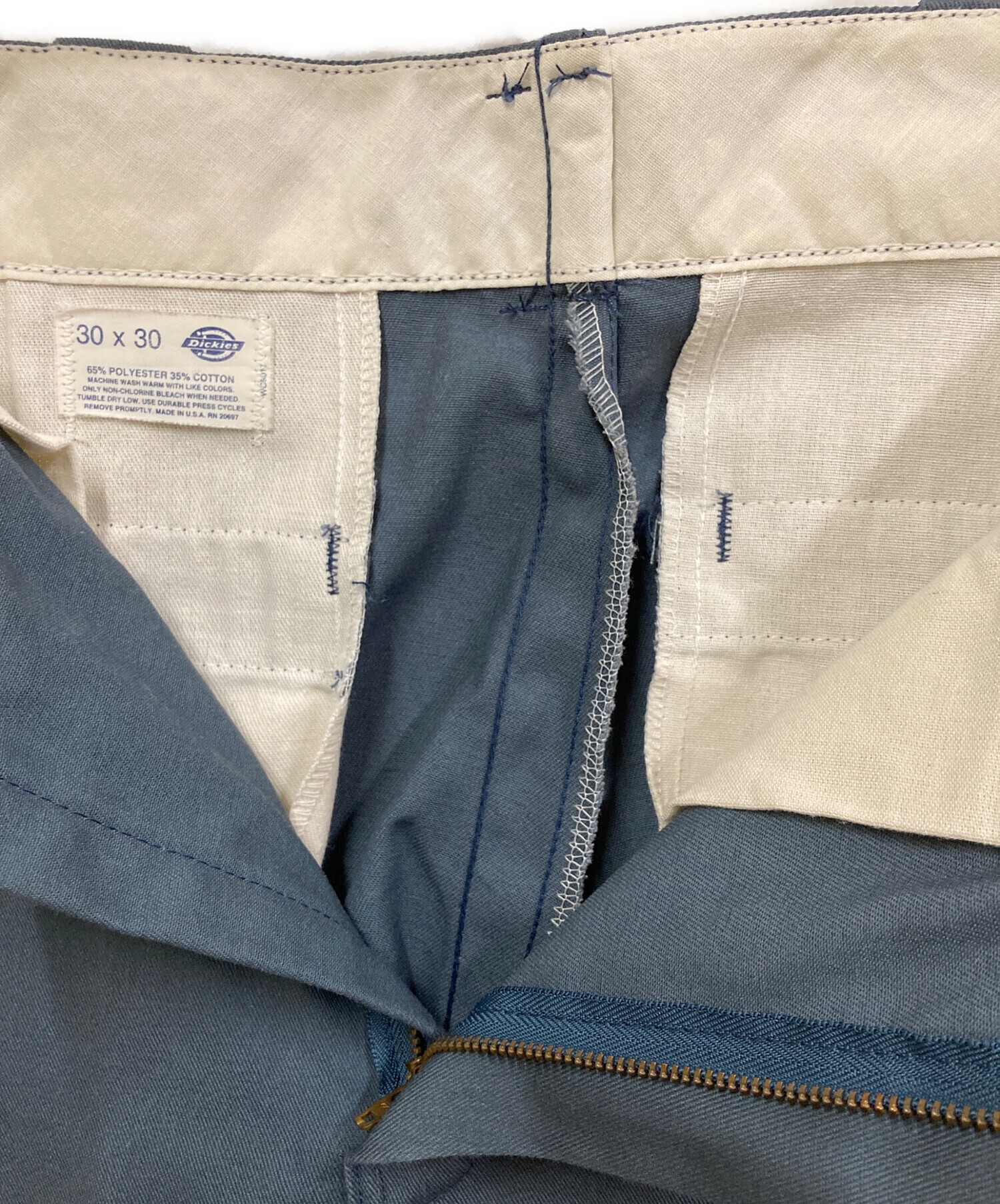 中古・古着通販】Dickies (ディッキーズ) 80s ワークパンツ ブルー
