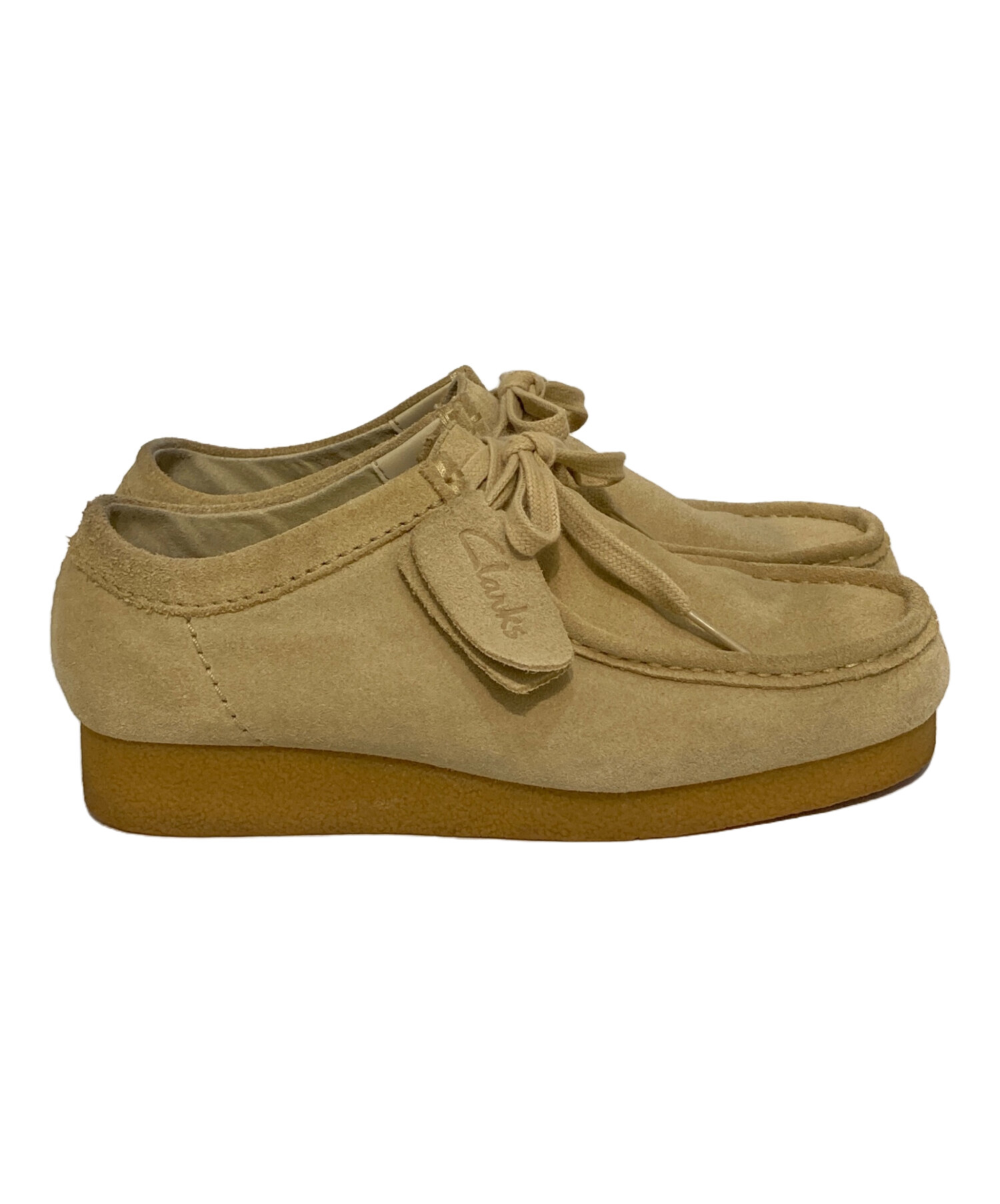 中古・古着通販】CLARKS (クラークス) ワラビー シューズ ベージュ