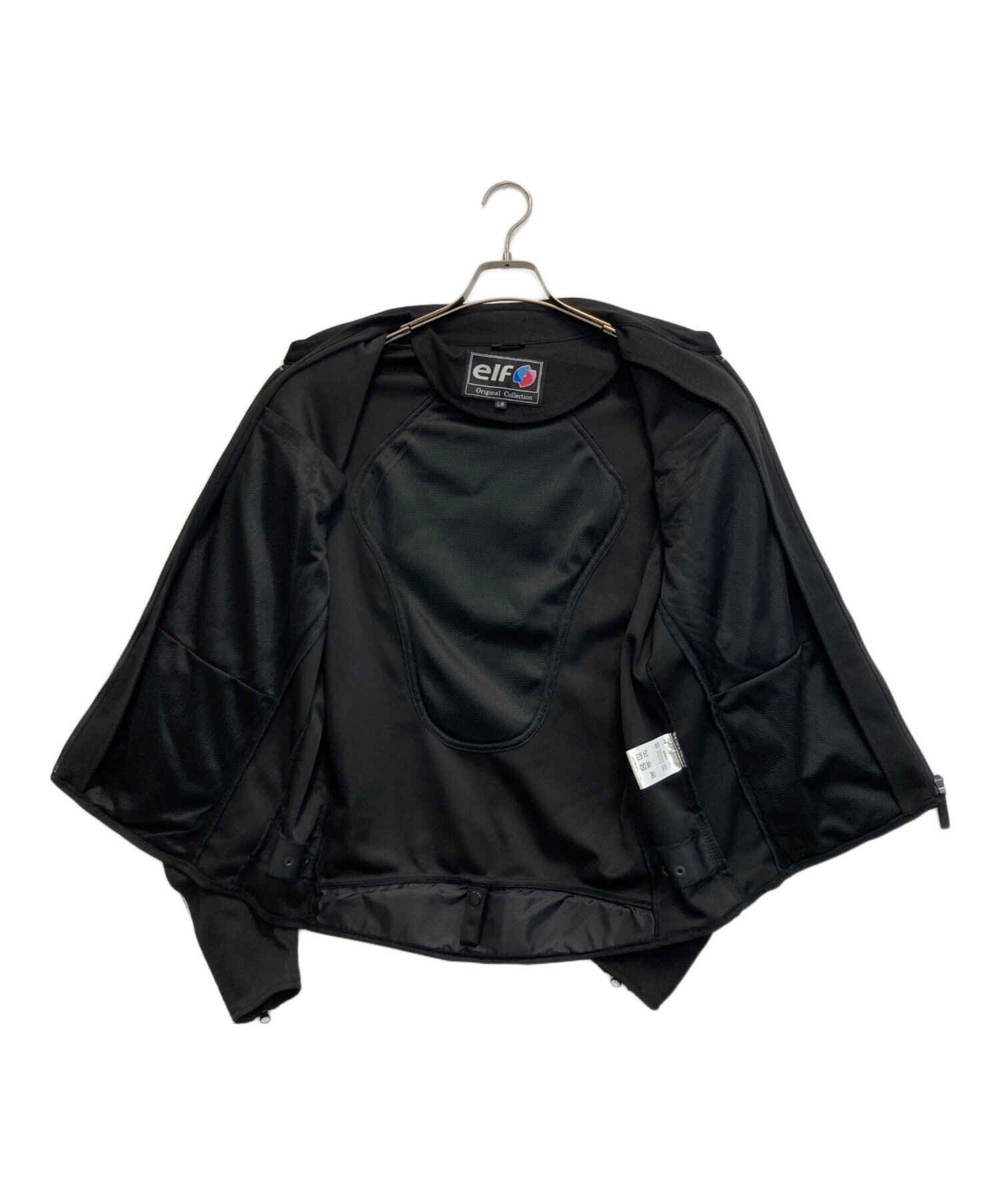 中古・古着通販】elf (エルフ) フレッド メッシュジャケット ブラック