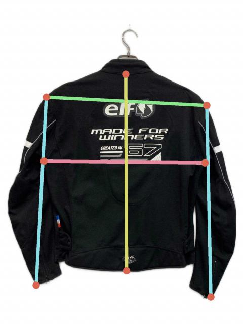 中古・古着通販】elf (エルフ) フレッド メッシュジャケット ブラック