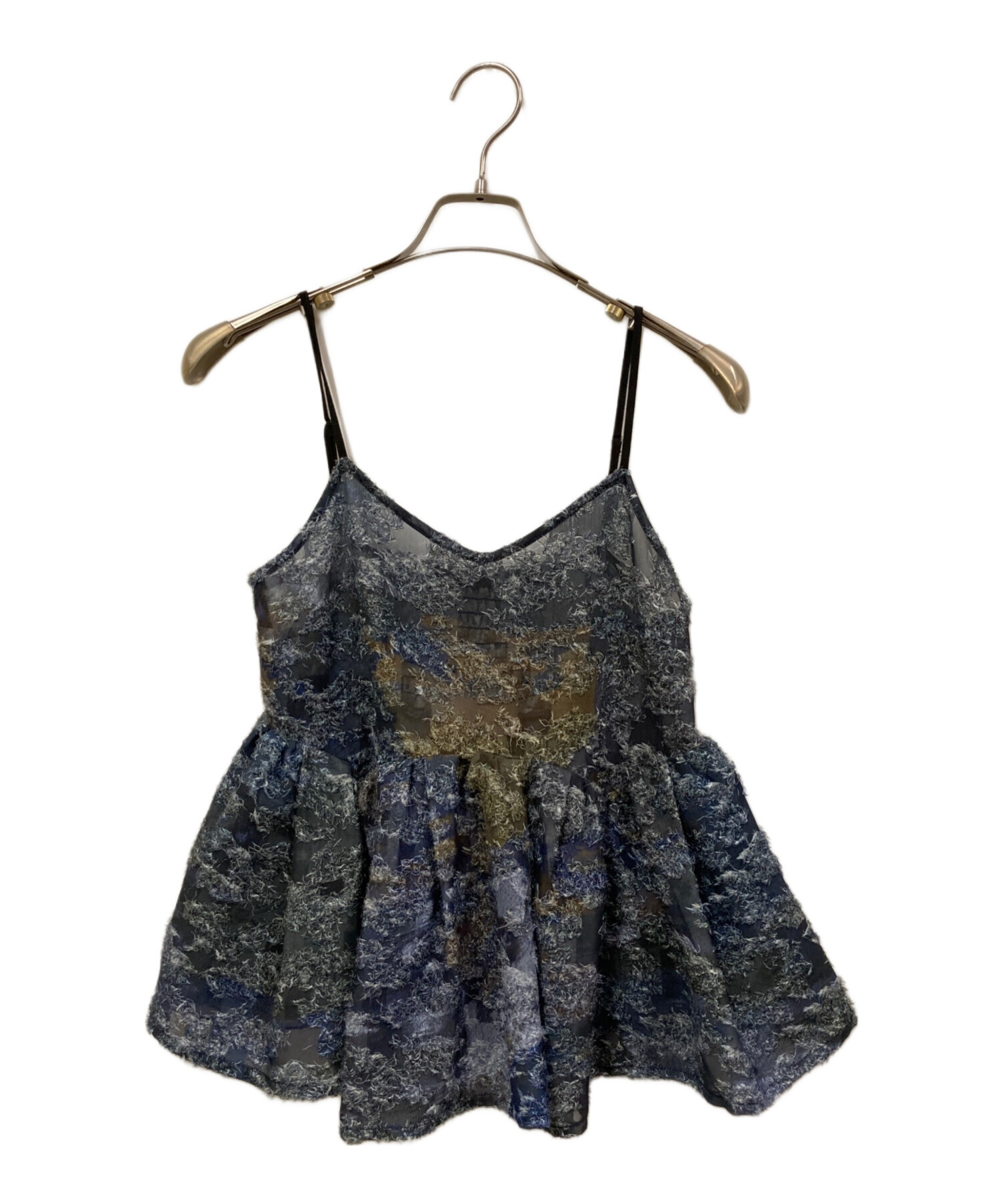 中古・古着通販】AMERI (アメリ) MEDI RACHEL FLUFFY ART CAMISOLE 