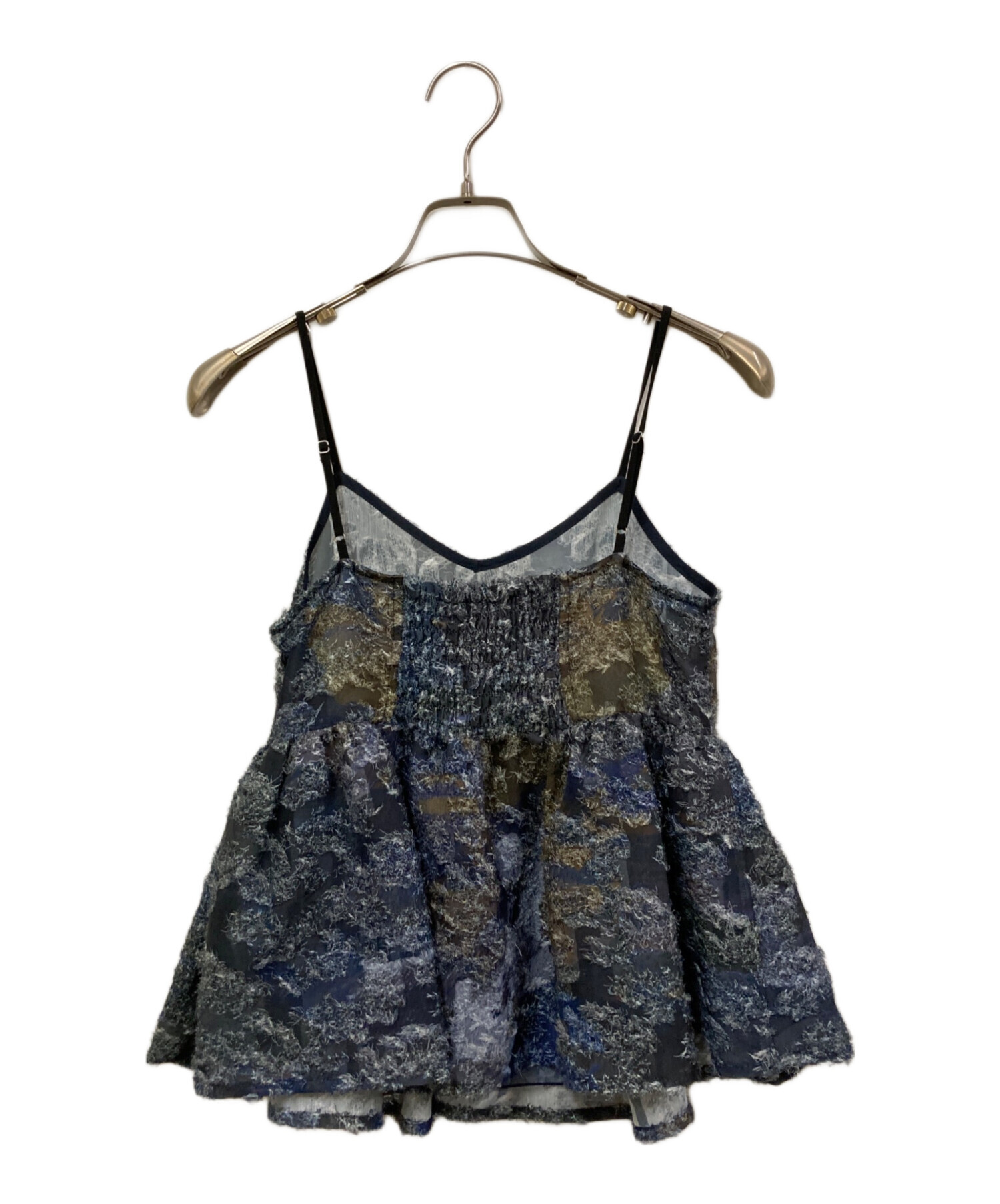 中古・古着通販】AMERI (アメリ) MEDI RACHEL FLUFFY ART CAMISOLE 