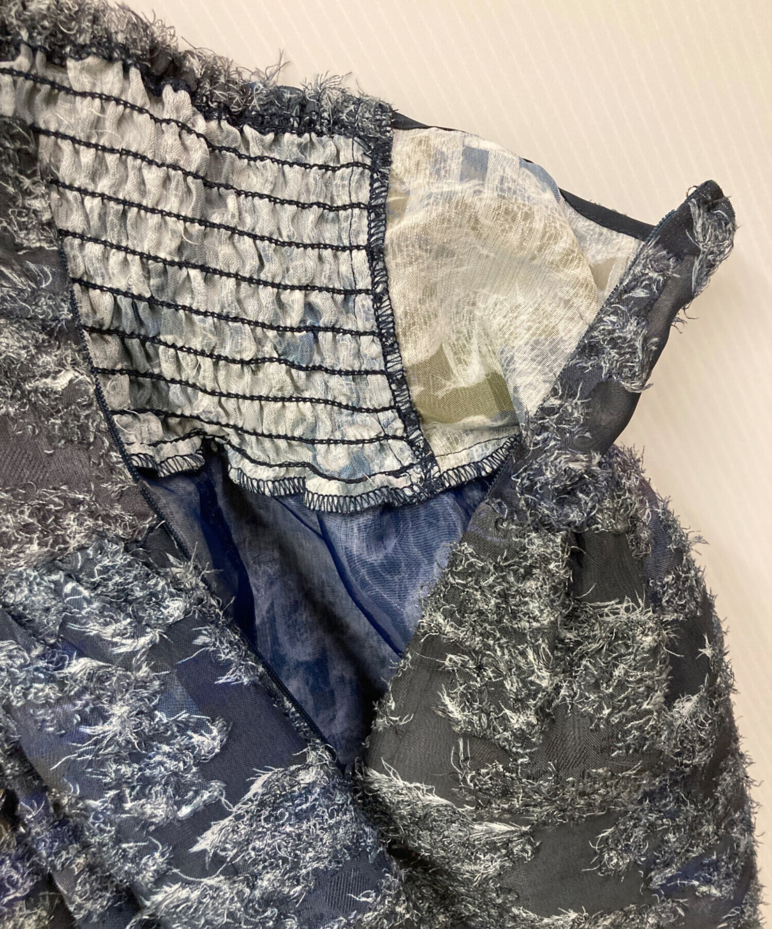 中古・古着通販】AMERI (アメリ) MEDI RACHEL FLUFFY ART CAMISOLE 